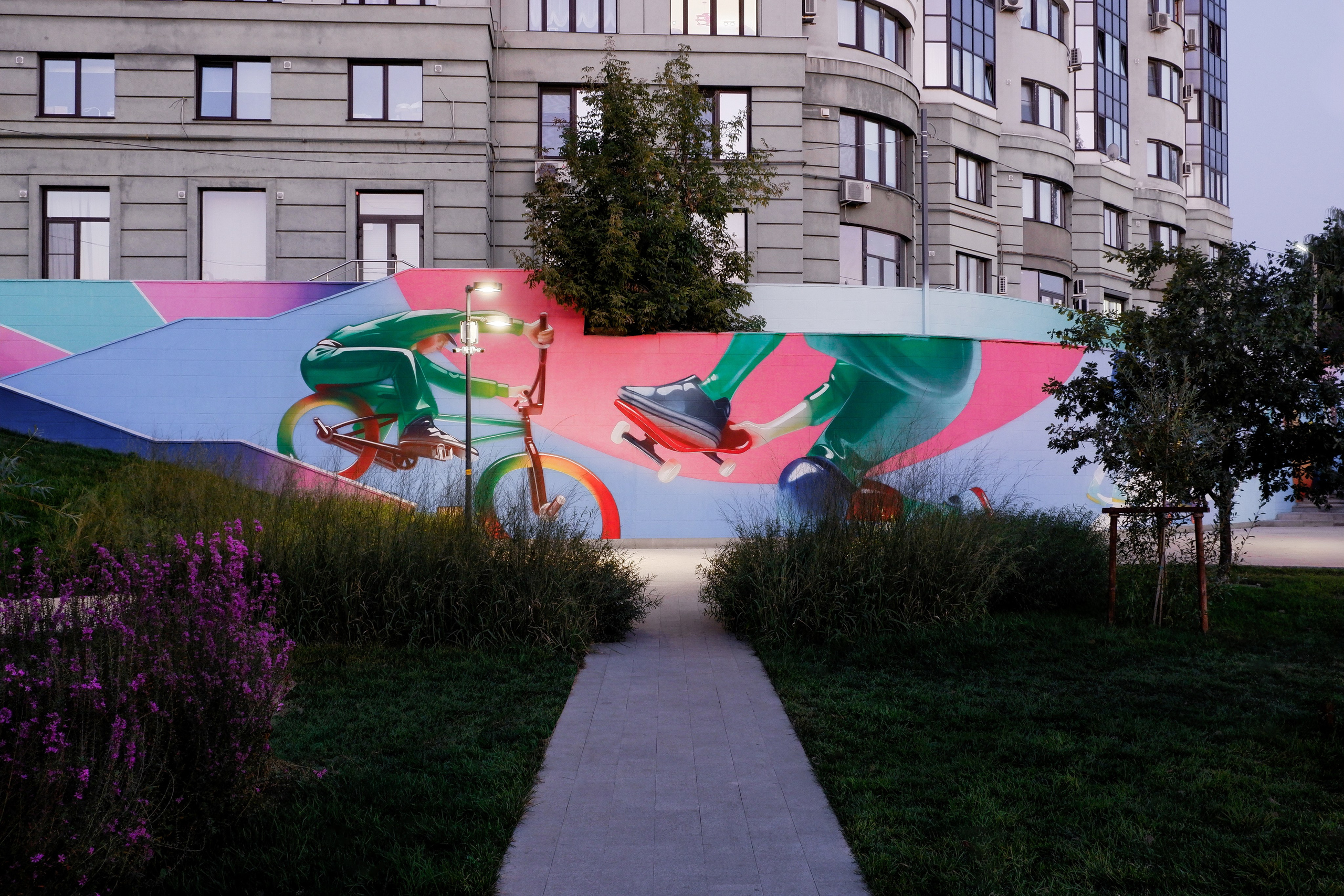 Лыбедский бульвар. Михаил Мулач | Архитектурный фотограф