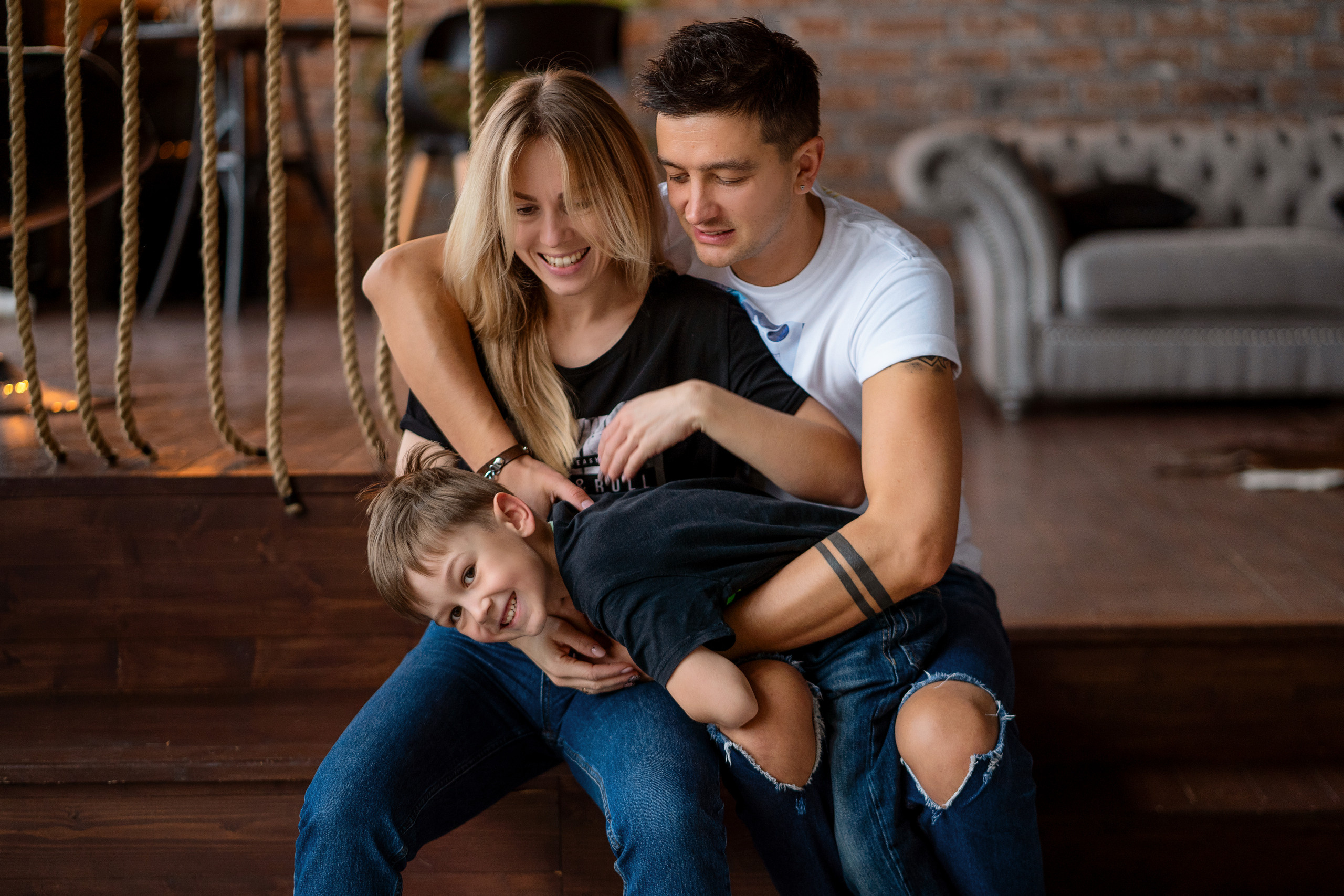 Семейная съёмка может быть и такой))). Семейный и свадебный фотограф Минск, Беларусь Анна Орловская