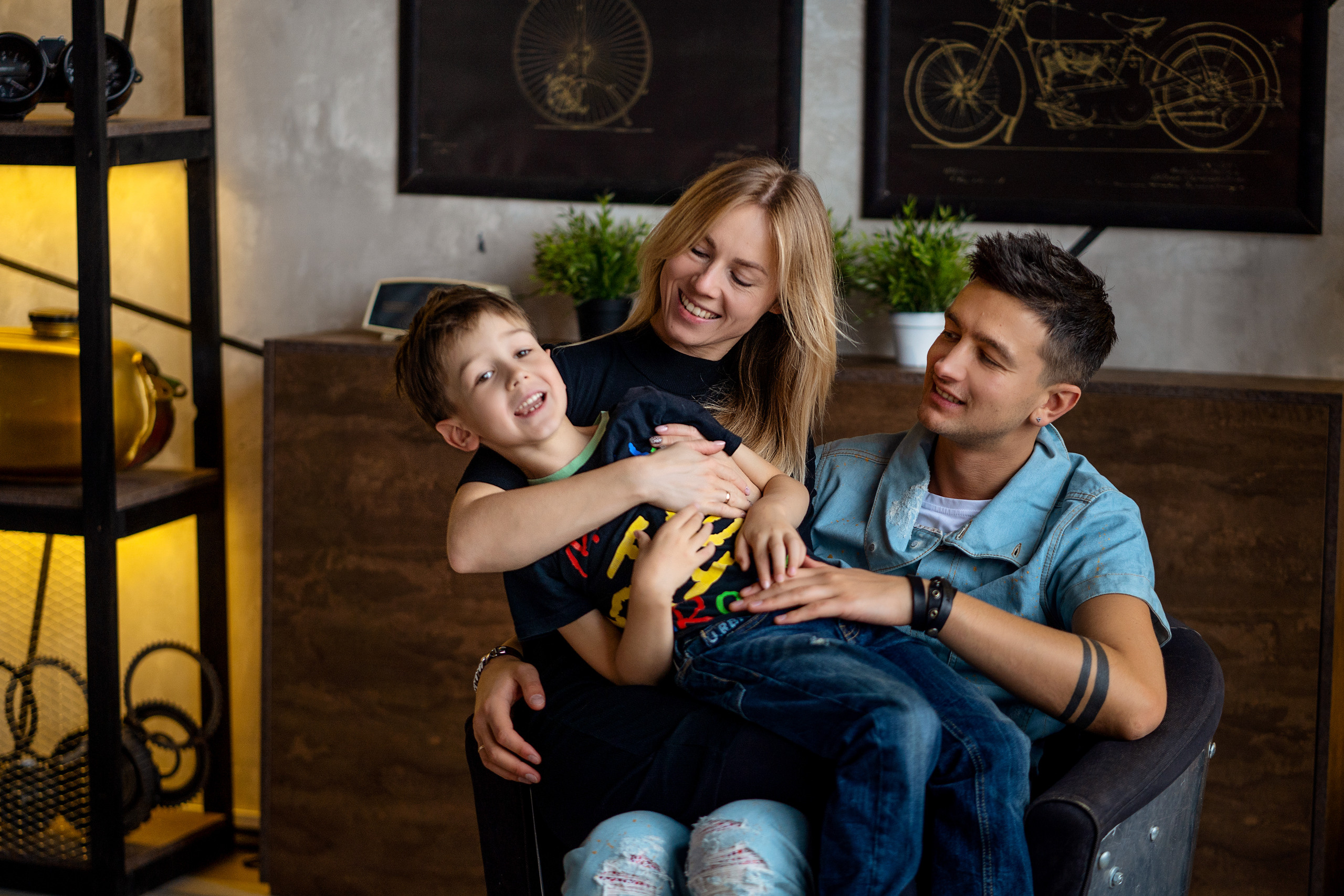 Семейная съёмка может быть и такой))). Семейный и свадебный фотограф Минск, Беларусь Анна Орловская