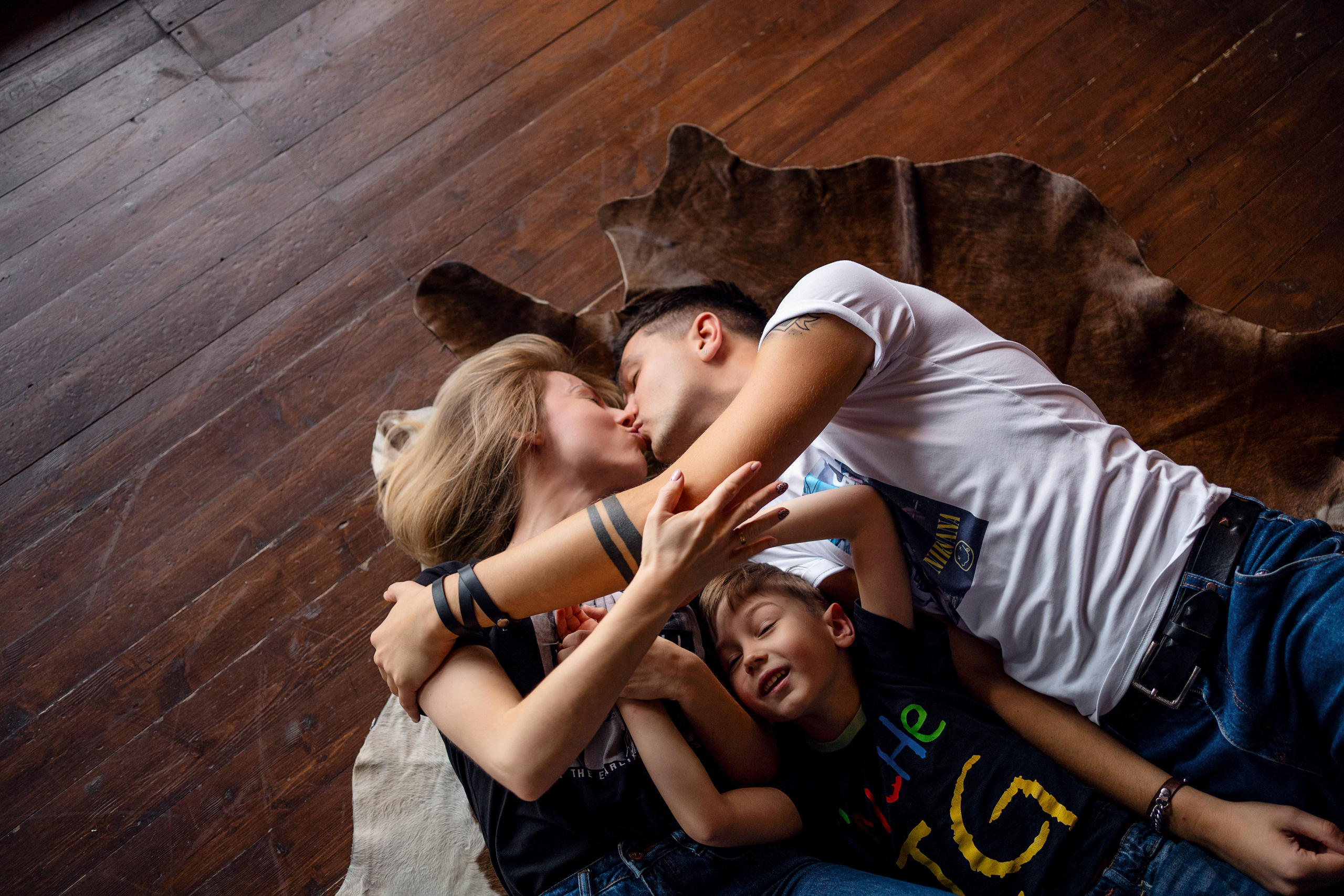 Семейная съёмка может быть и такой))). Семейный и свадебный фотограф Минск, Беларусь Анна Орловская