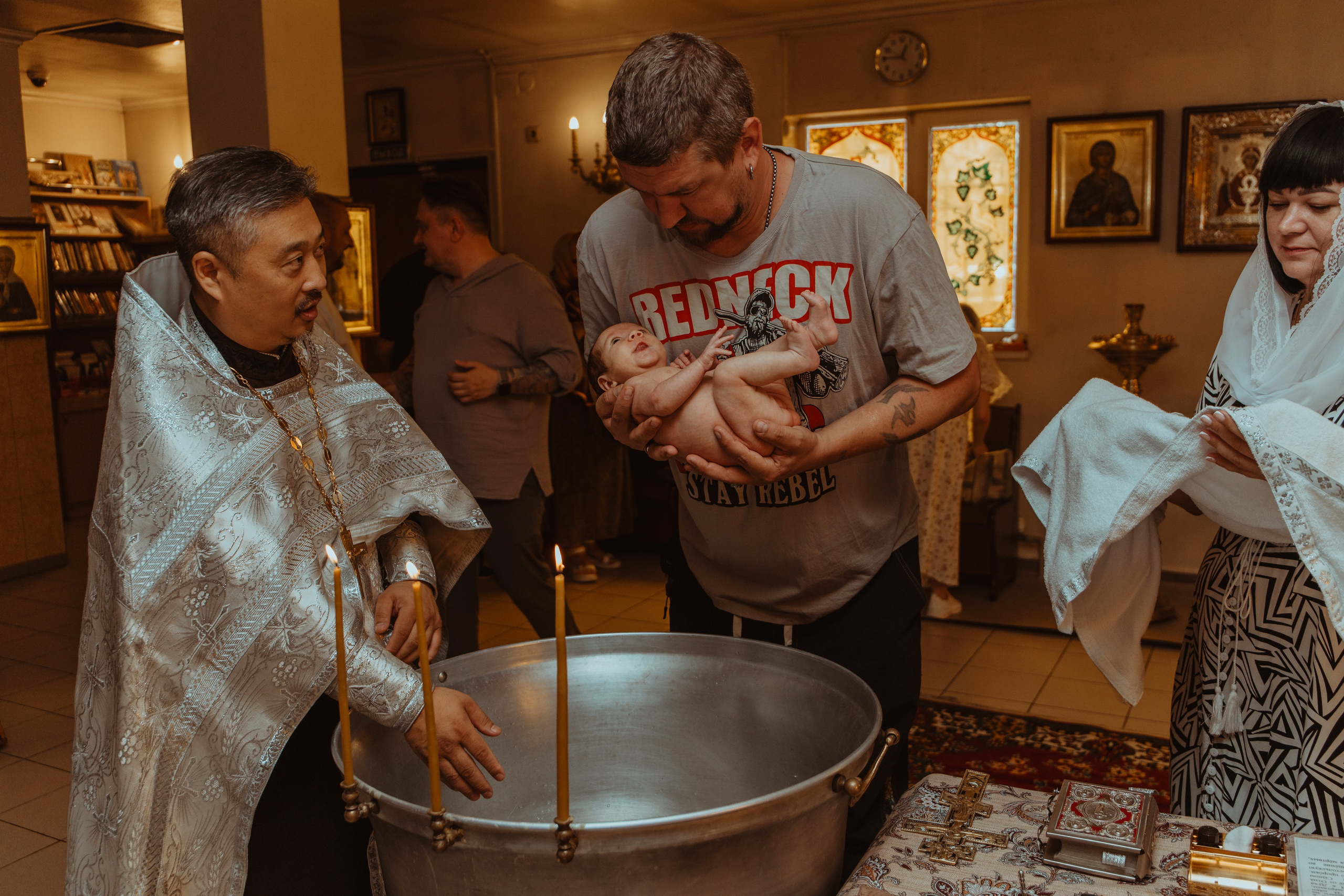 Таинство Крещения. Семейный и Детский фотограф в Краснодаре Дарья Насаченко