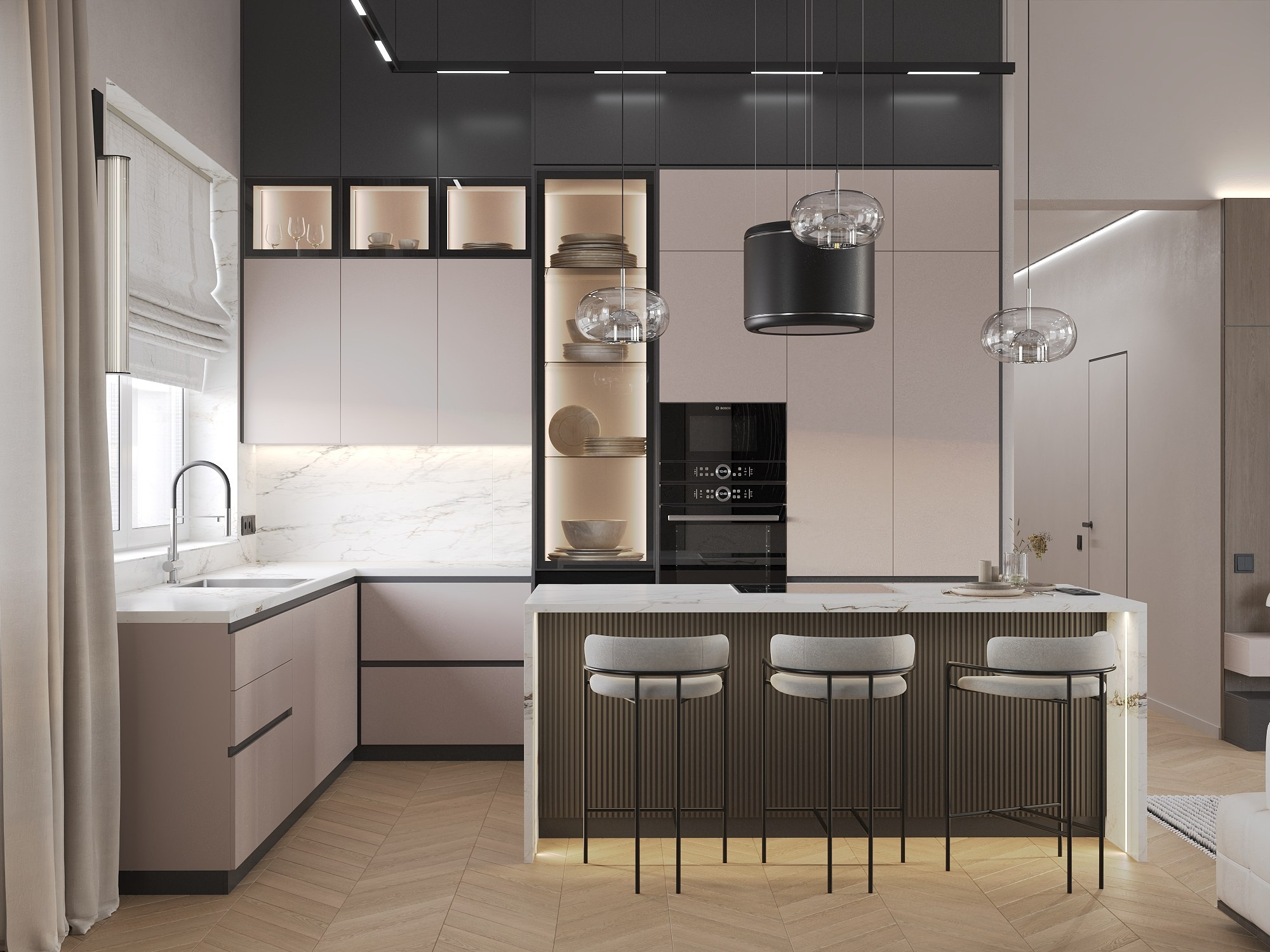 Г. Екатеринбург ул. Уютная, пос. Бобровский. БК студия дизайна интерьера