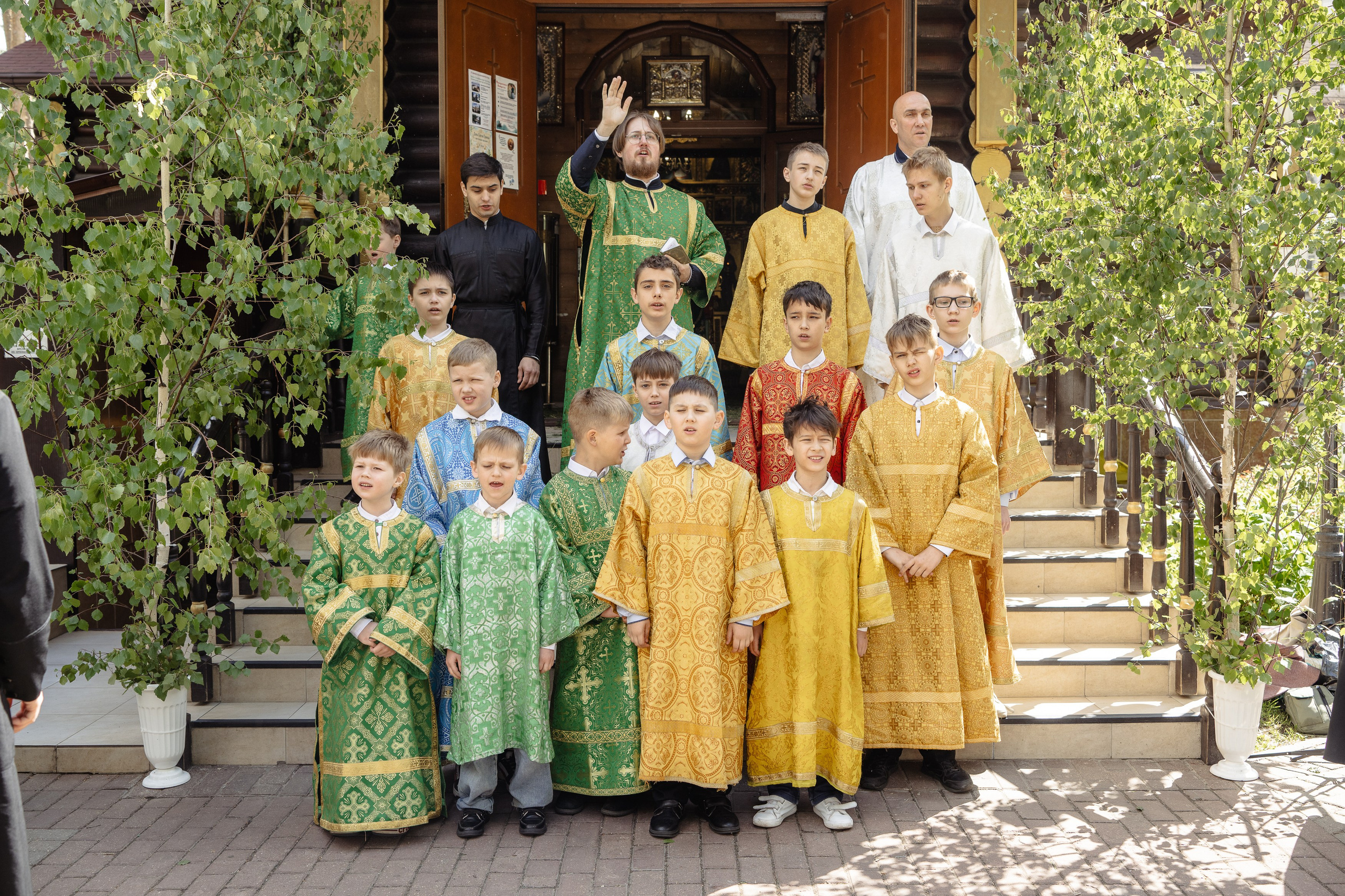 Престольный праздник в храме Троицы Живоначальной. Фотограф Москва/Подмосковье