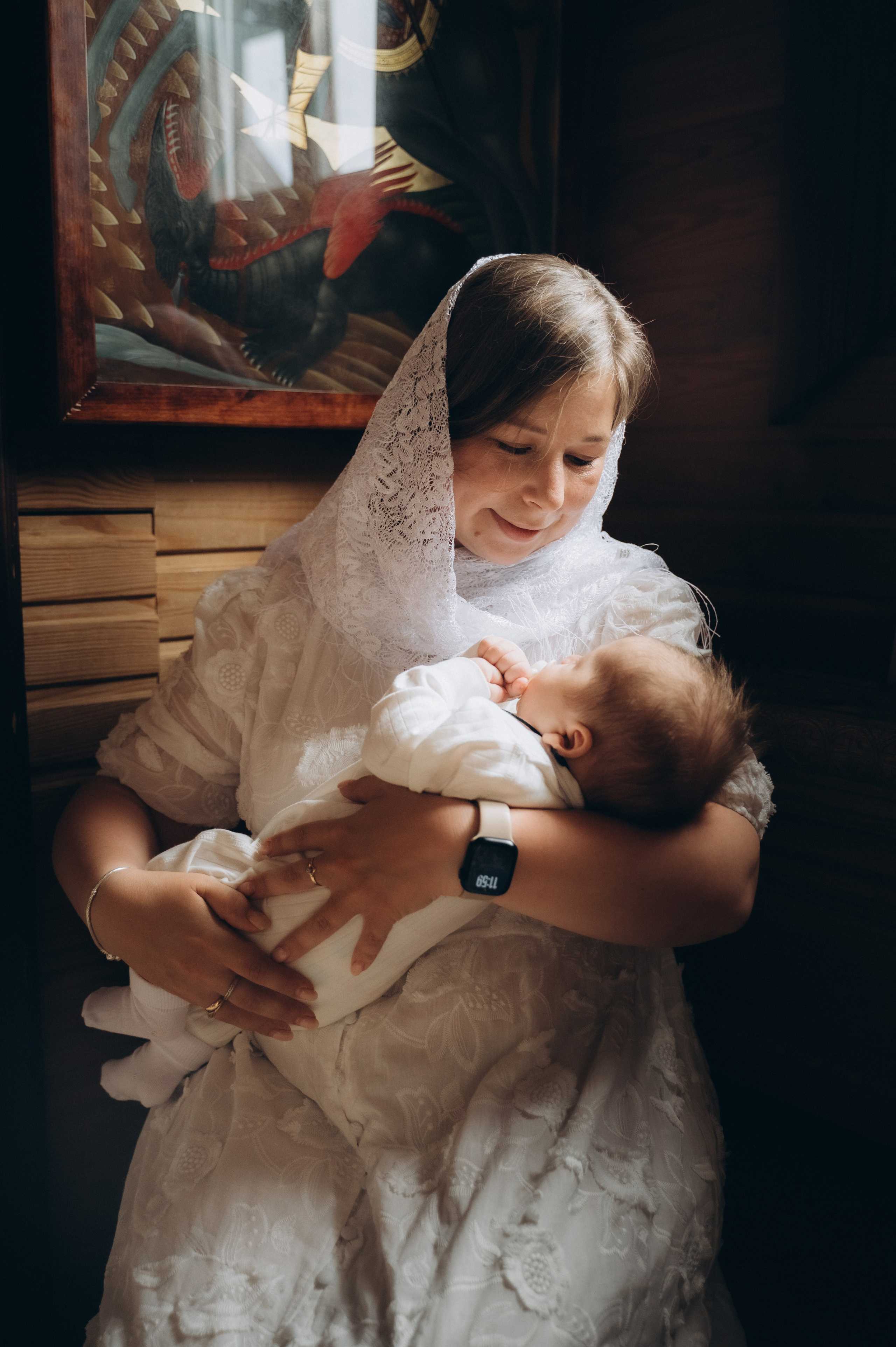 Крещение Александра (Оптинских старцев). Семейный фотограф в Минске Дарья Дреко