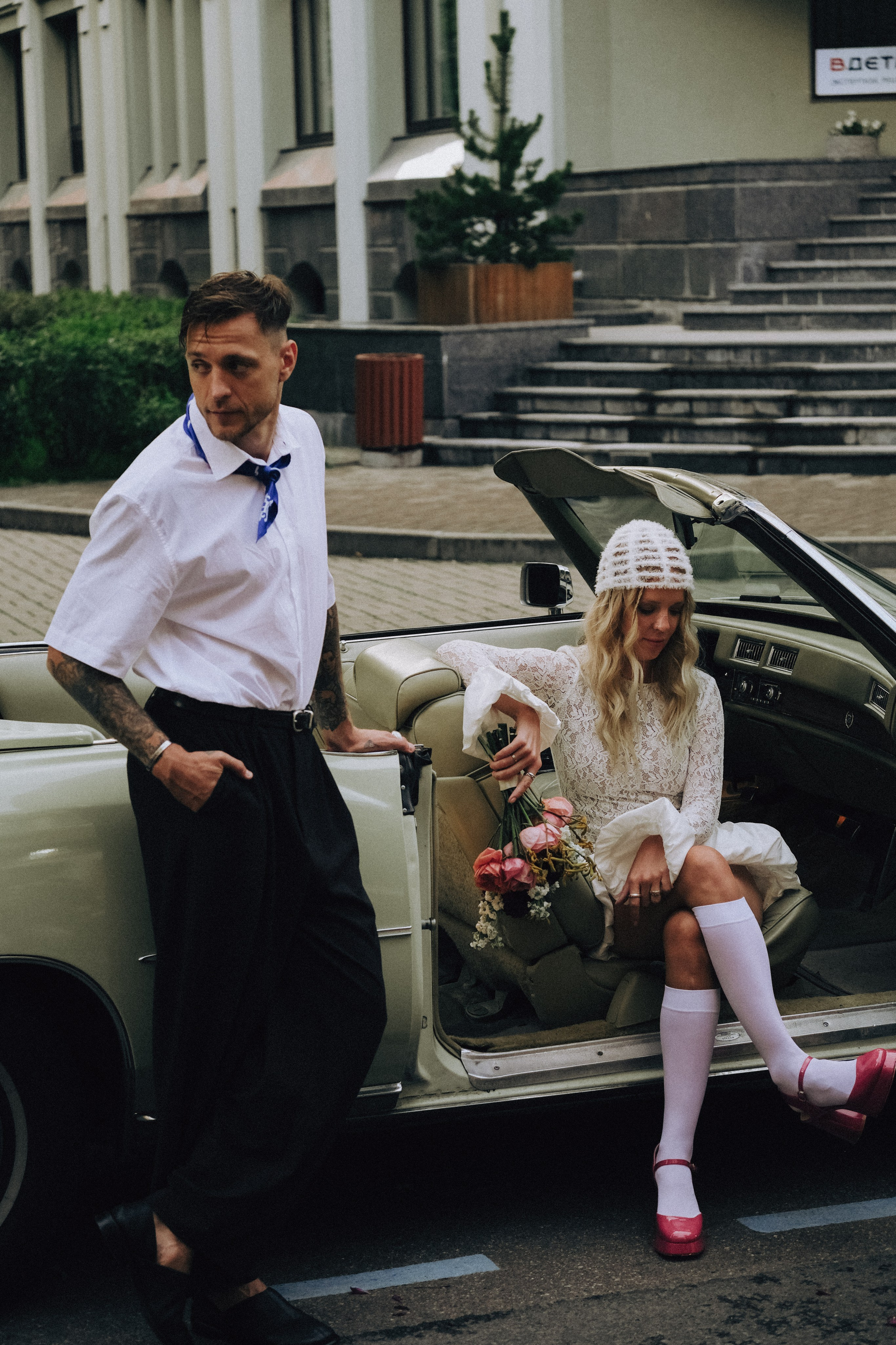 СВАДЕБНАЯ СЬЕМКА С КАБРИОЛЕТОМ В САНТК-ПЕТЕРБУРГЕ НА ПЕТРОГРАДКЕ В ОТЕЛЕ ПАНОРАМИКА. Профессиональный фотограф, Санкт-Петербург — Виктория Богомолова