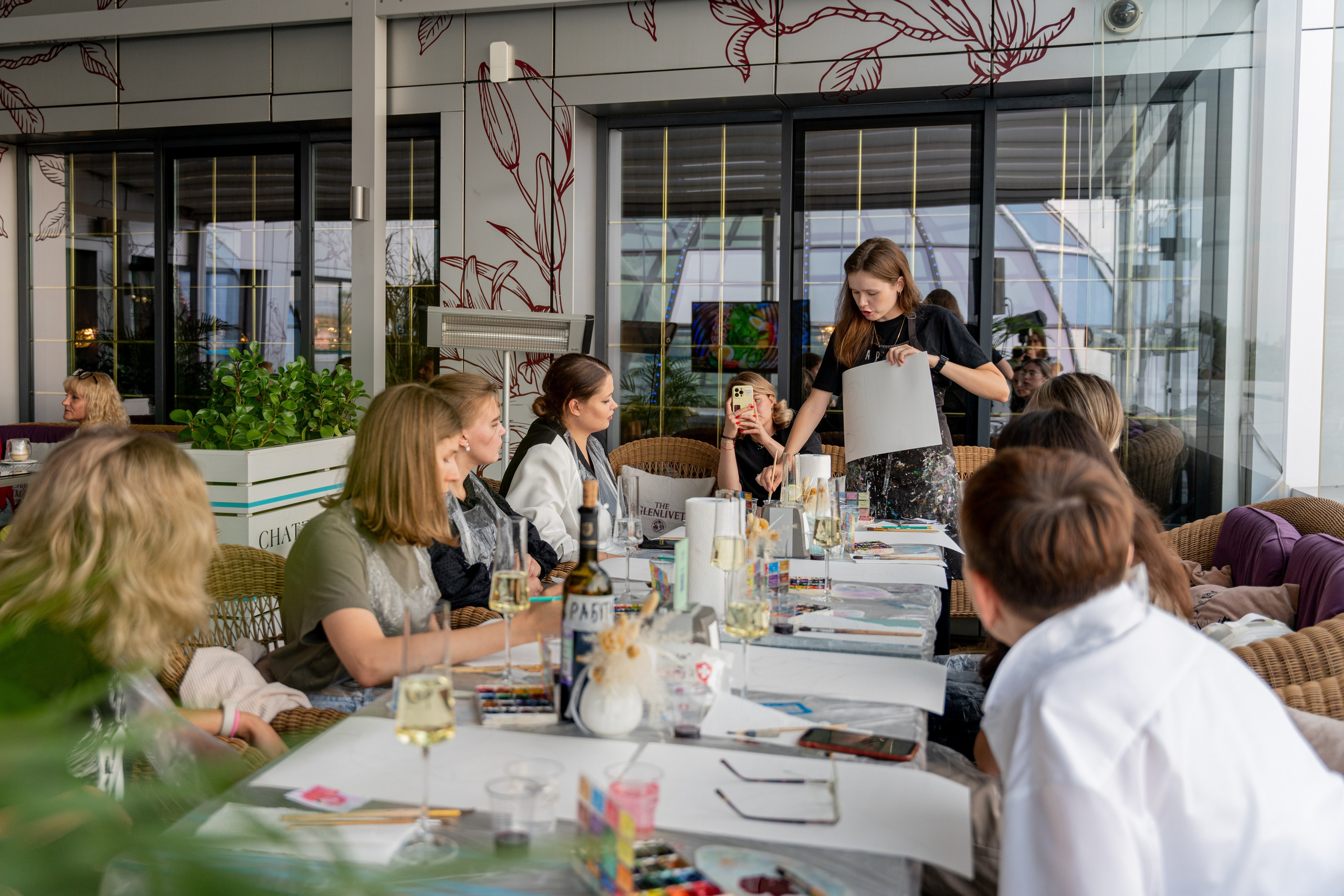 МАСТЕР-КЛАСС «РИСОВАНИЕ ВИНОМ». Фотограф на любое мероприятие