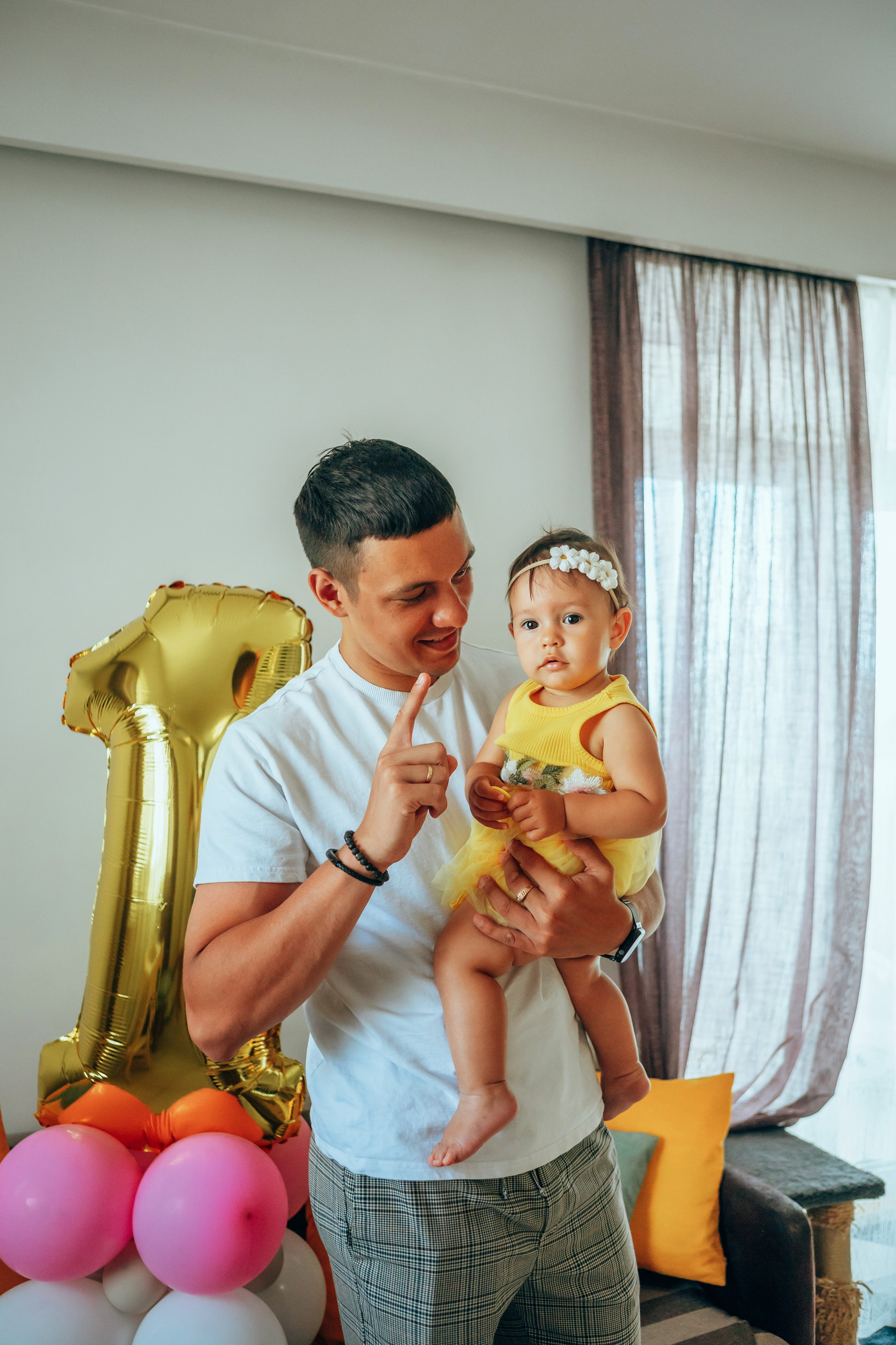 Первый День Рождения Вики. Семейный и детский фотограф в г. Новосибирске Макеева Анастасия