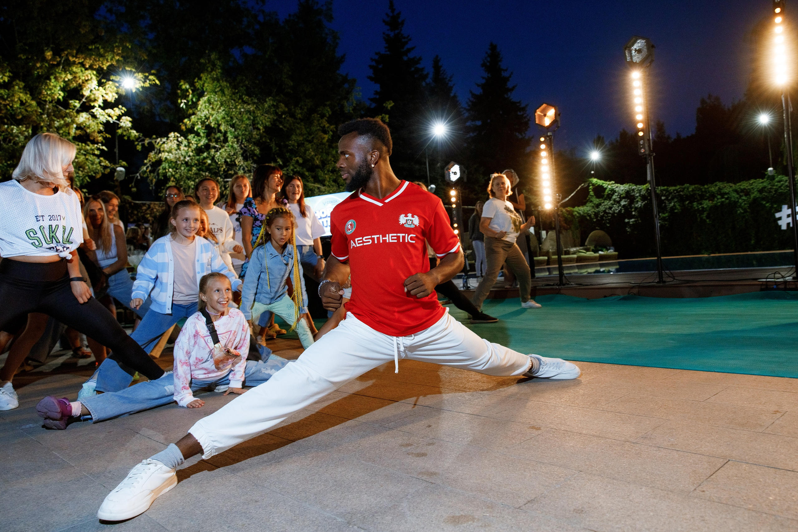 День фитнеса в СК "Сокол". Фотограф Илья Чудин в Саратове