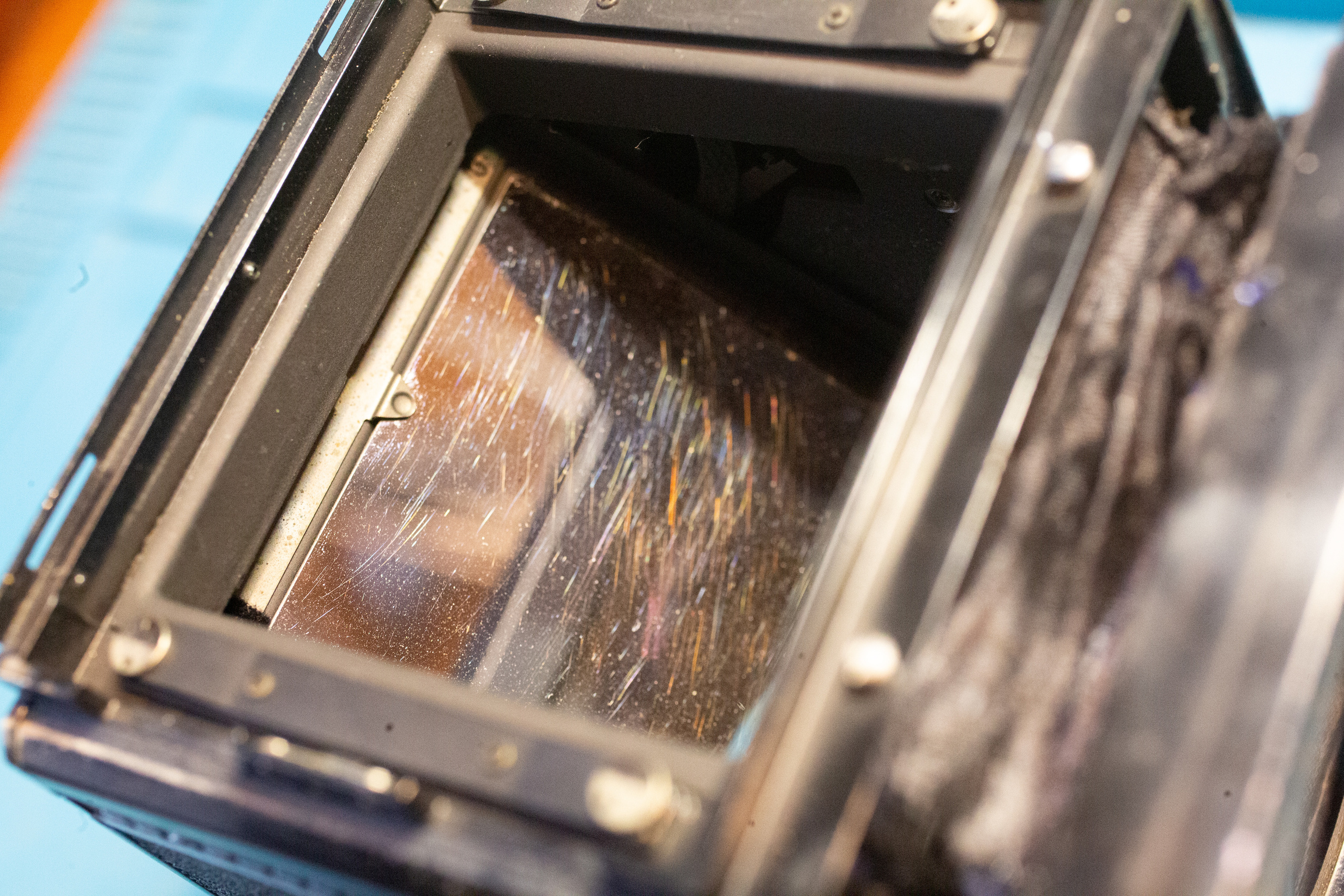 MAMIYA RB замена меха. Ремонт Mamiya в Москве, Санкт петербурге