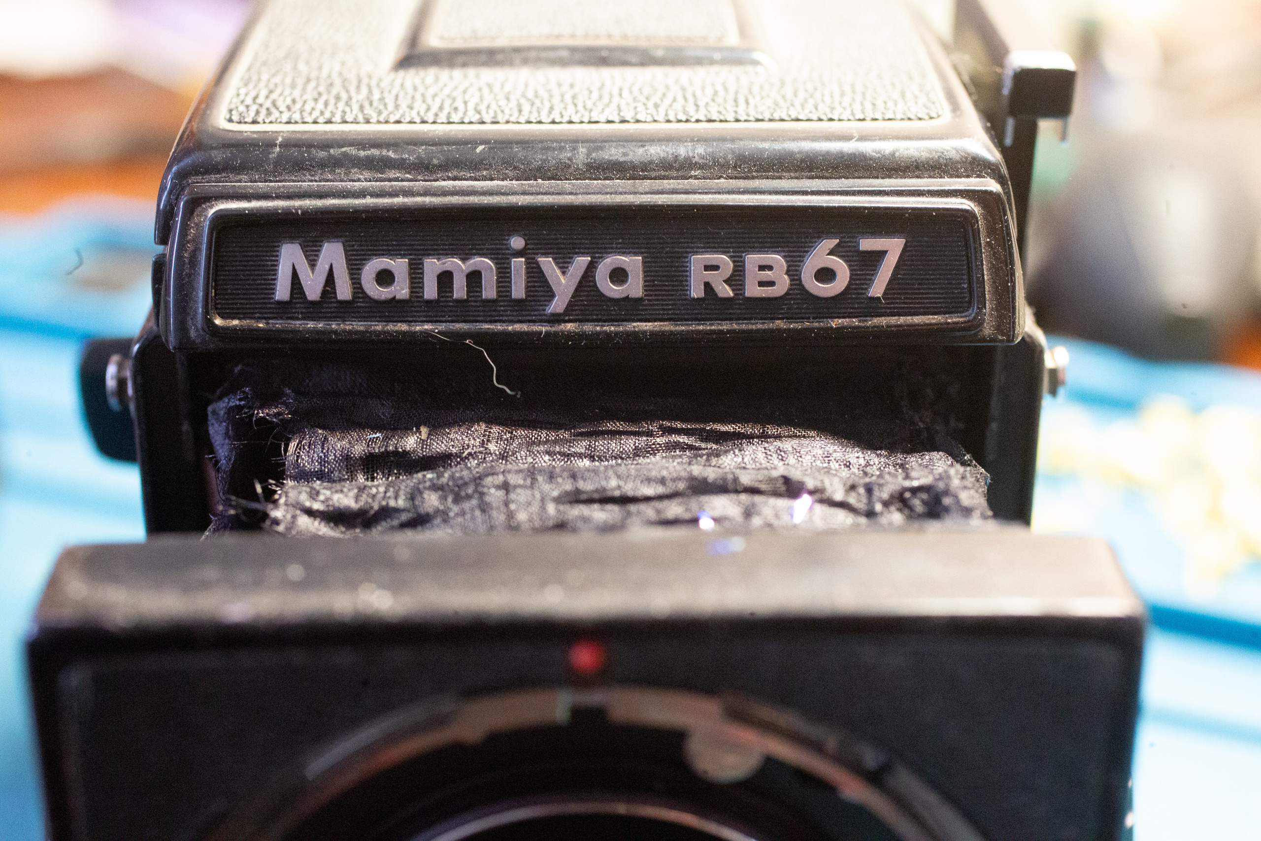 MAMIYA RB замена меха. Ремонт Mamiya в Москве, Санкт петербурге