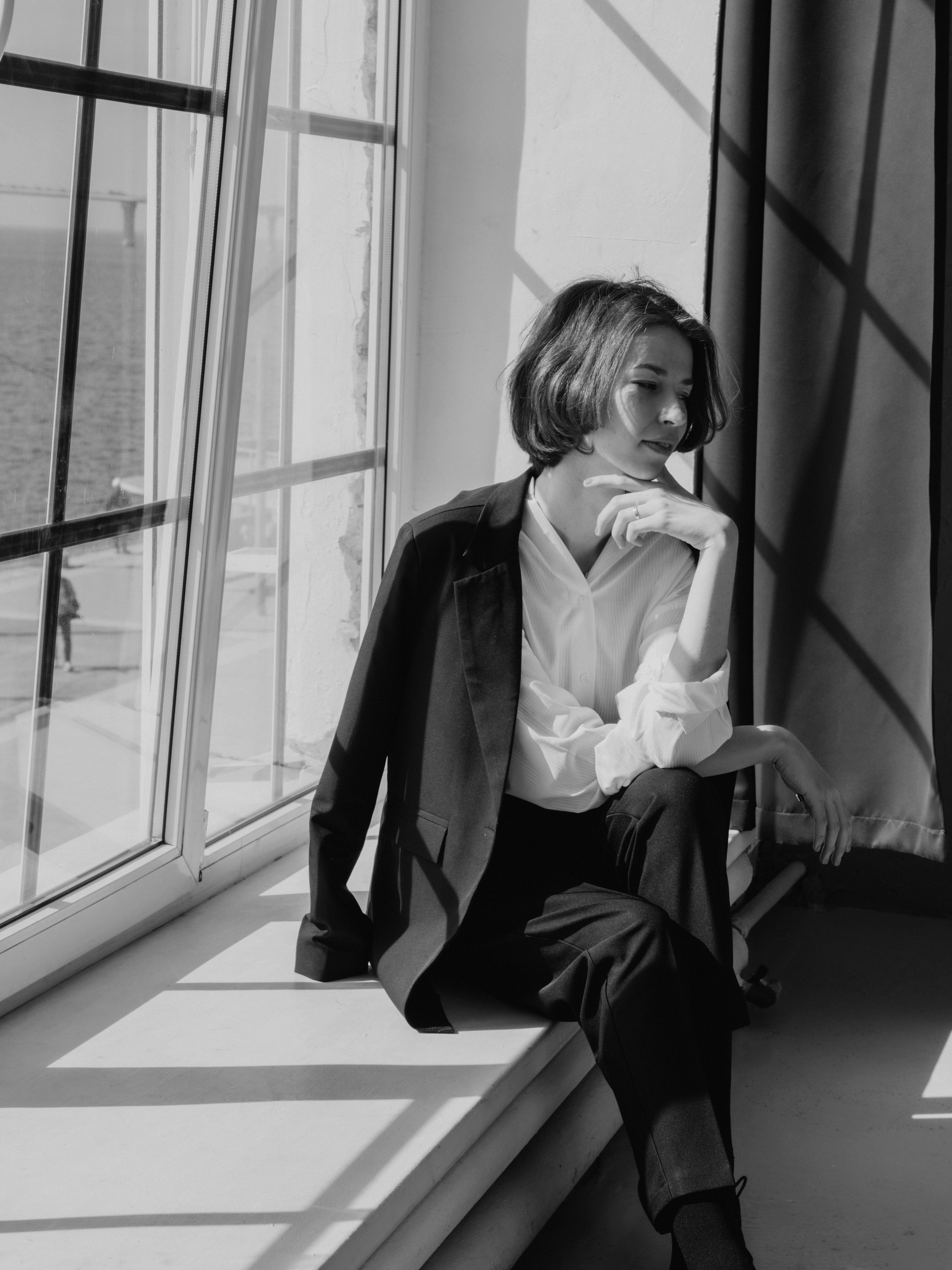 Портретная фотосессия для Полины в фотостудии. Светлана Гопанюк. Портретный фотограф. Санкт-Петербург. СПб