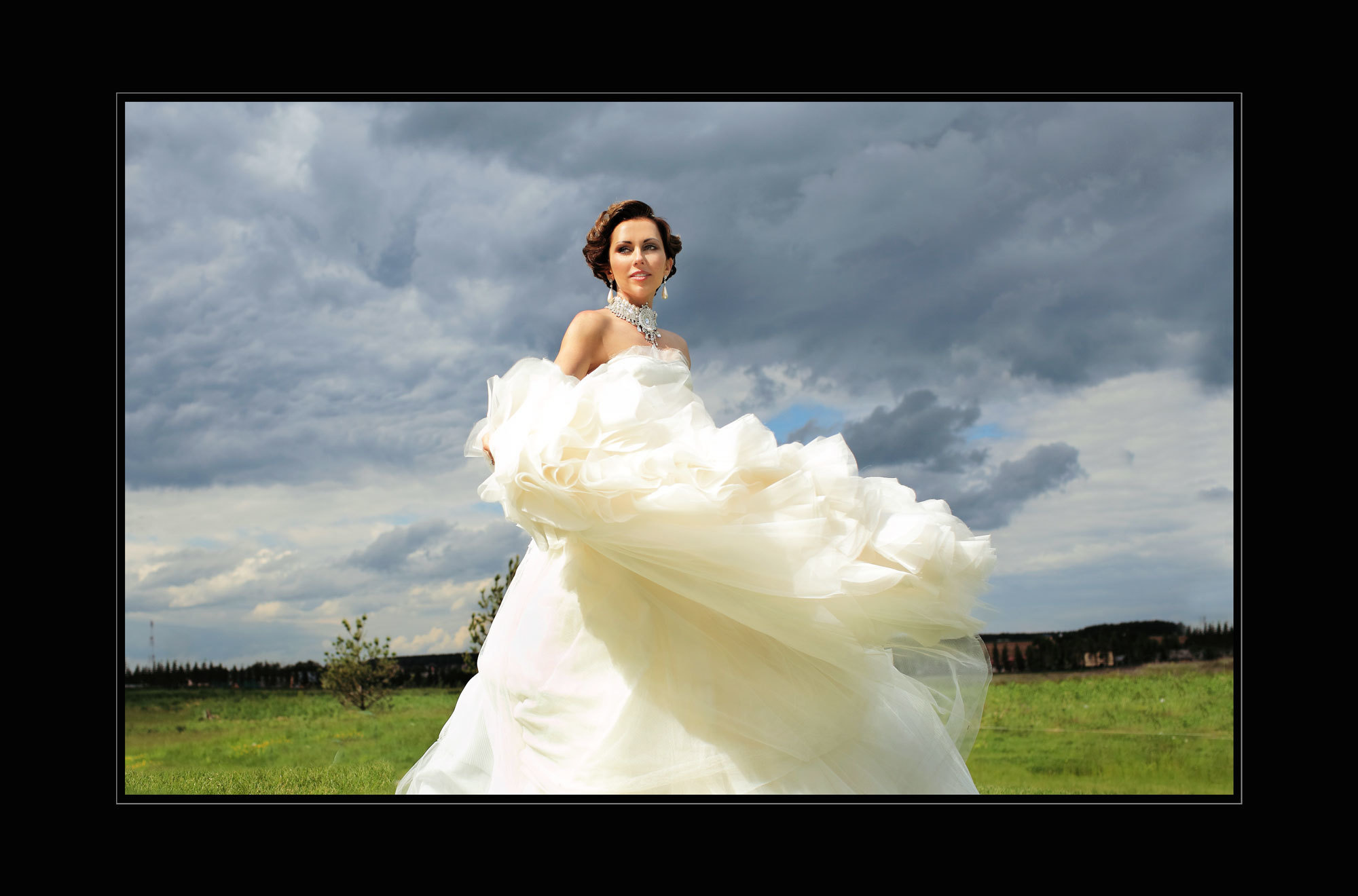 платье Vera Wang, невеста фотосессия, Agalarov Golf and Country Club