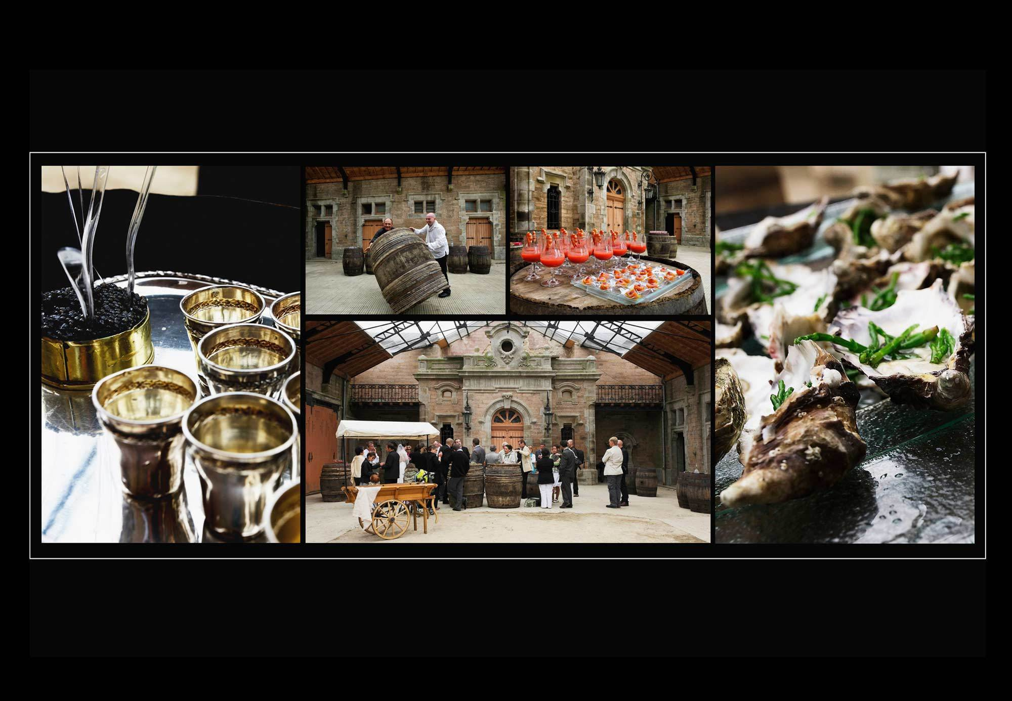 свадебные детали, закуски и аперитив на свадебном фуршете