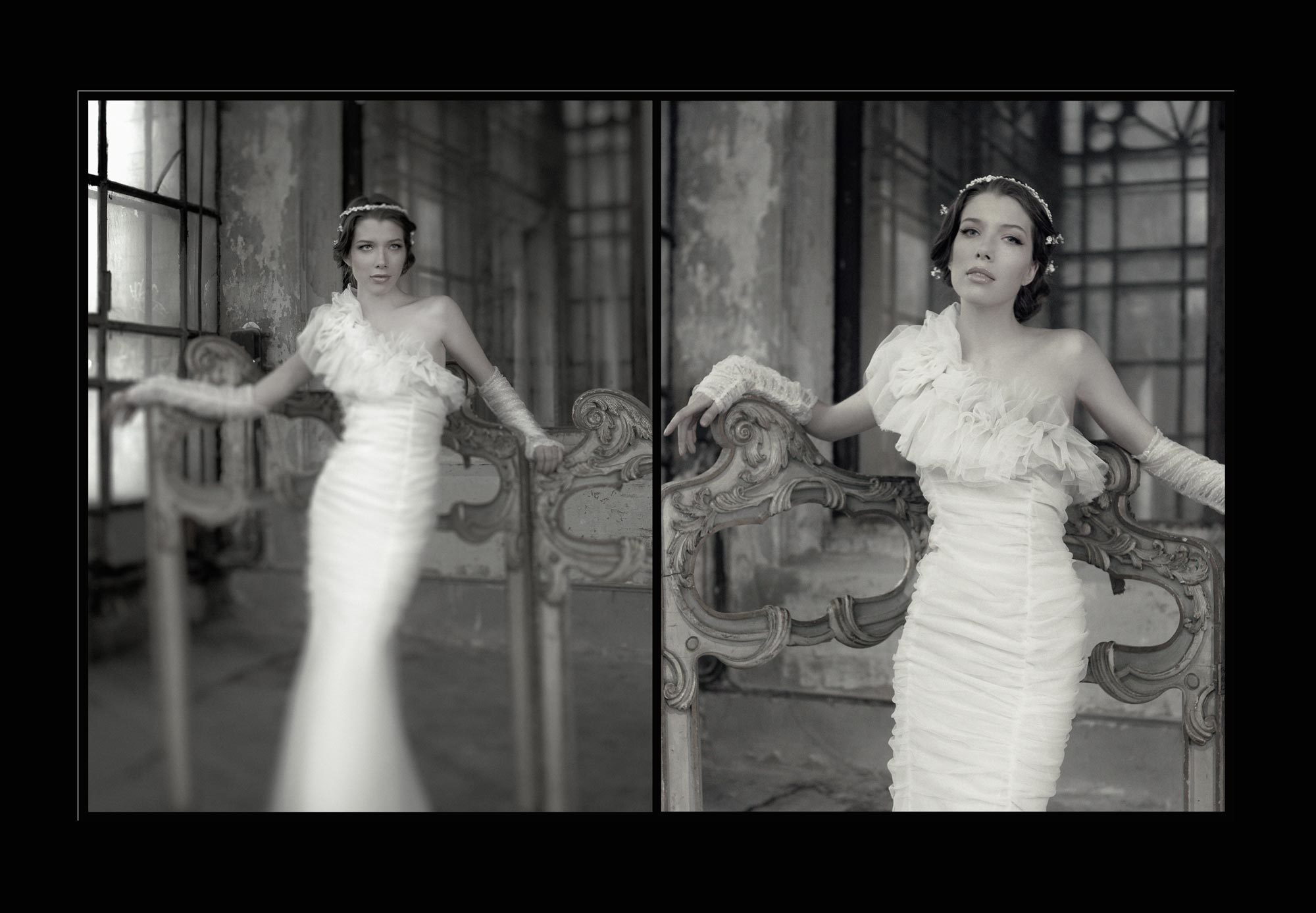 особняк "Брусницыных", платье Helen Miller