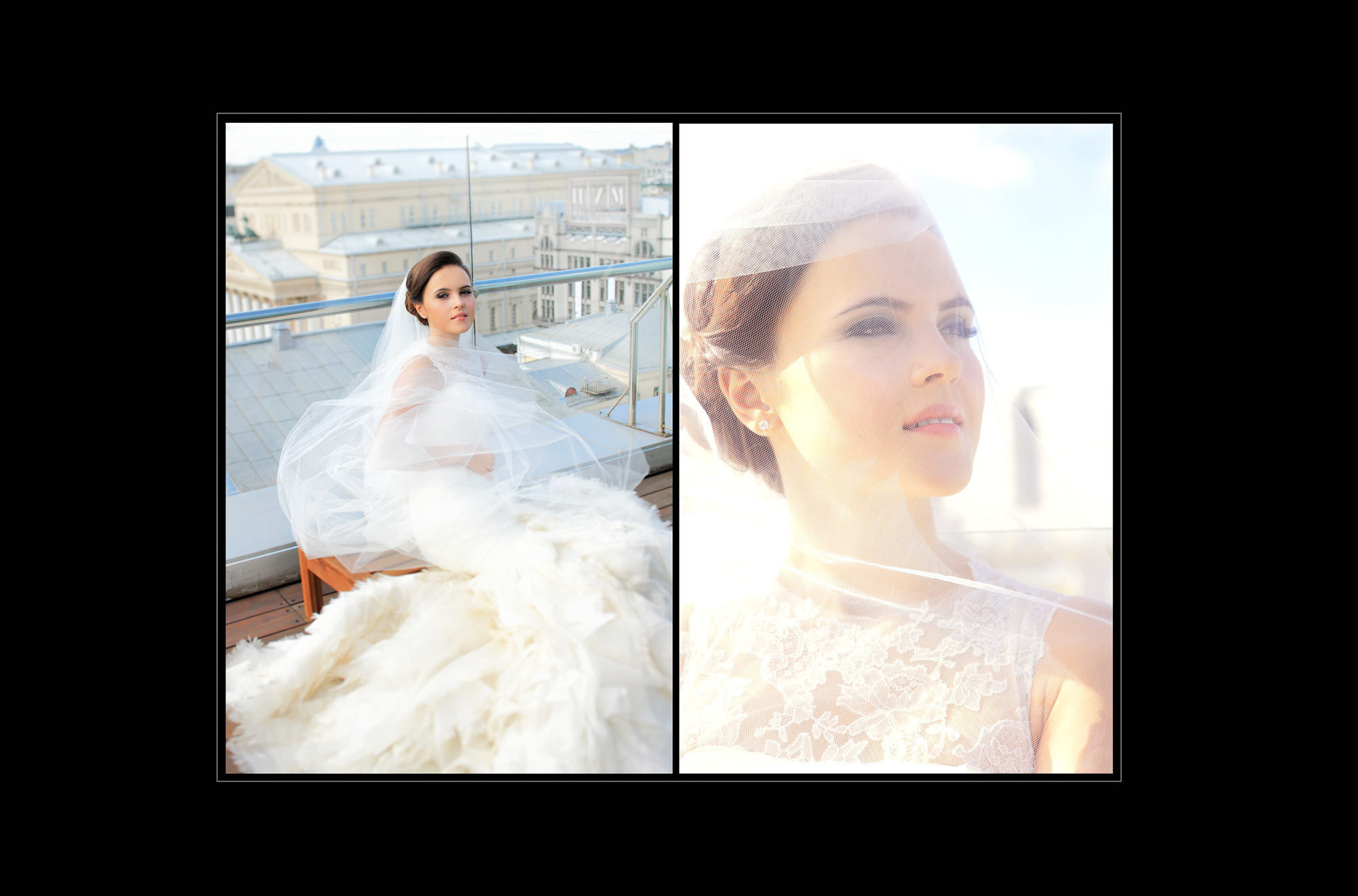 фотосессия на крыше отеля "Арарат Парк Хаятт" Москва