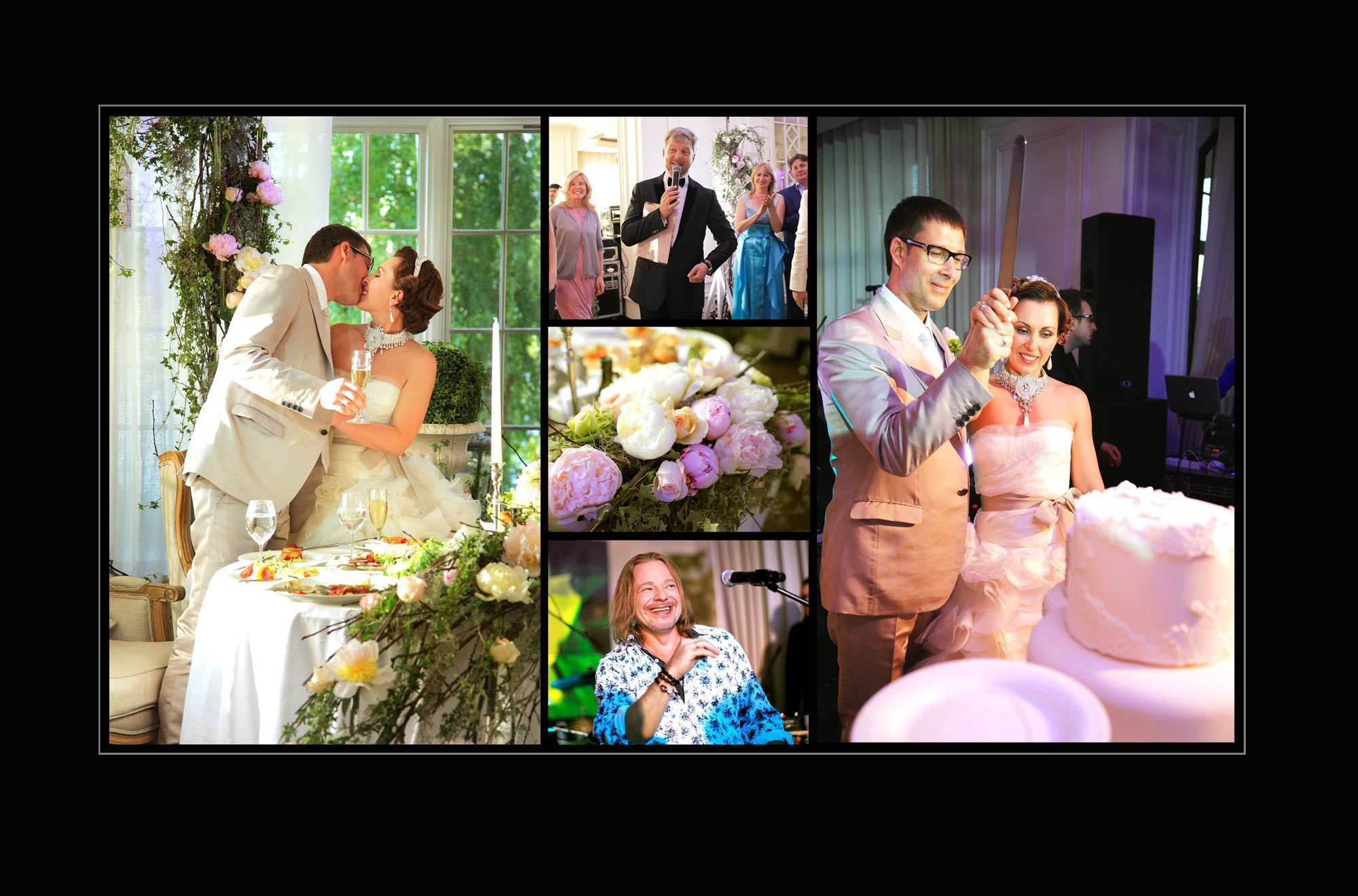 свадебная вечеринка в Агаларов Эстейт