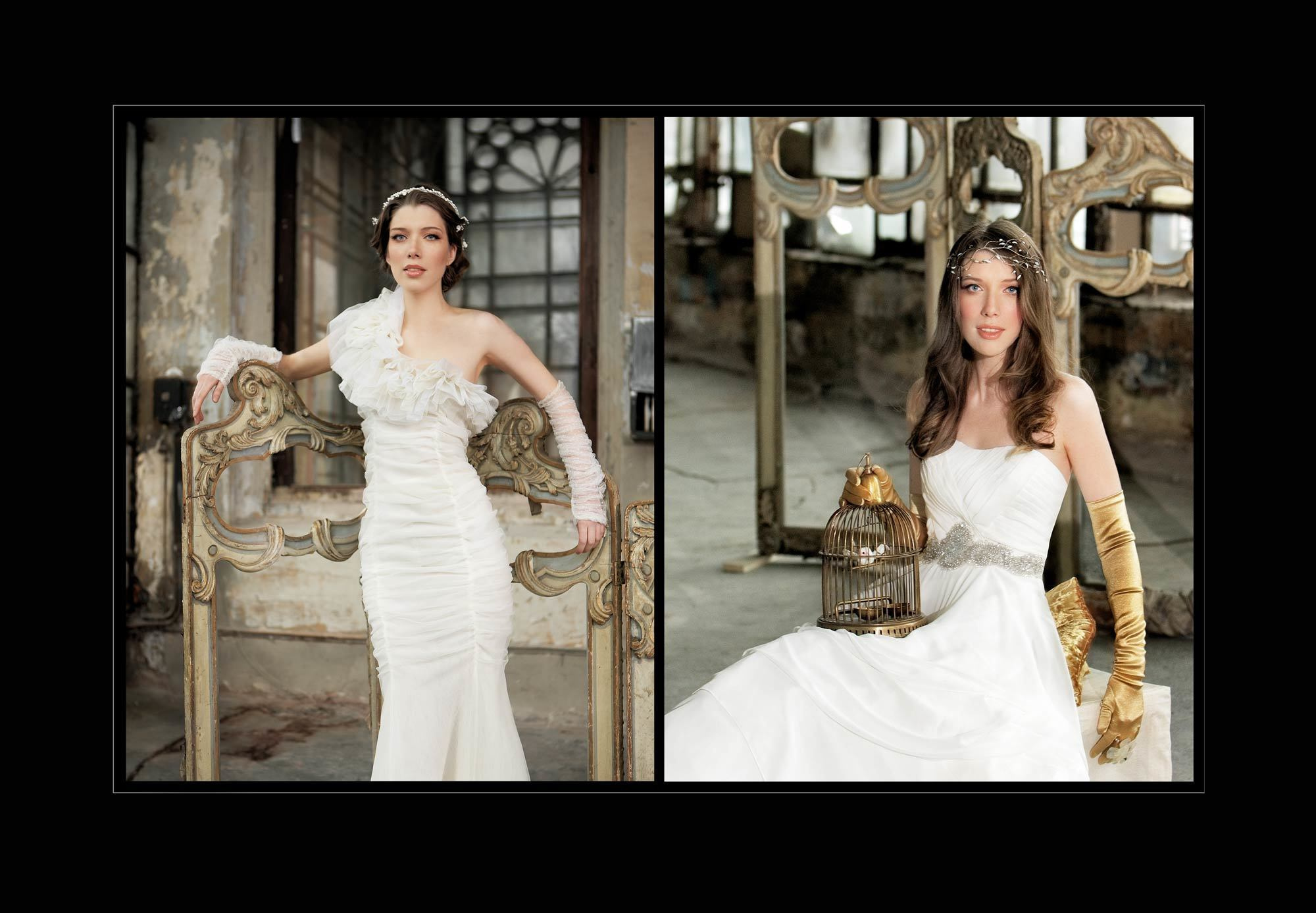 платье Luisa Baccaria, перчатки Pepe Botella, платье To be Bride