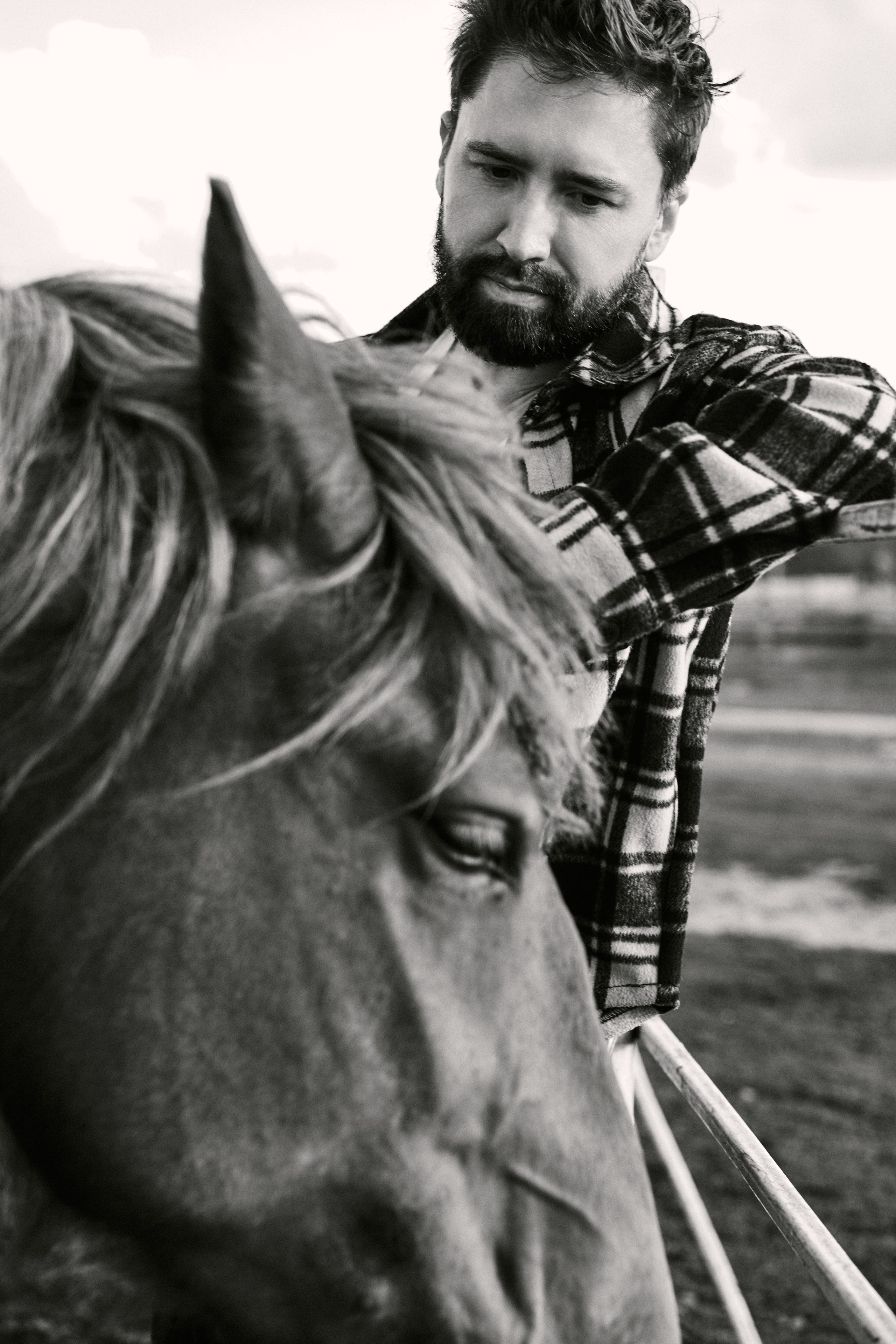 Женя на ферме. Женский фотограф в Самаре Дарья Ильина