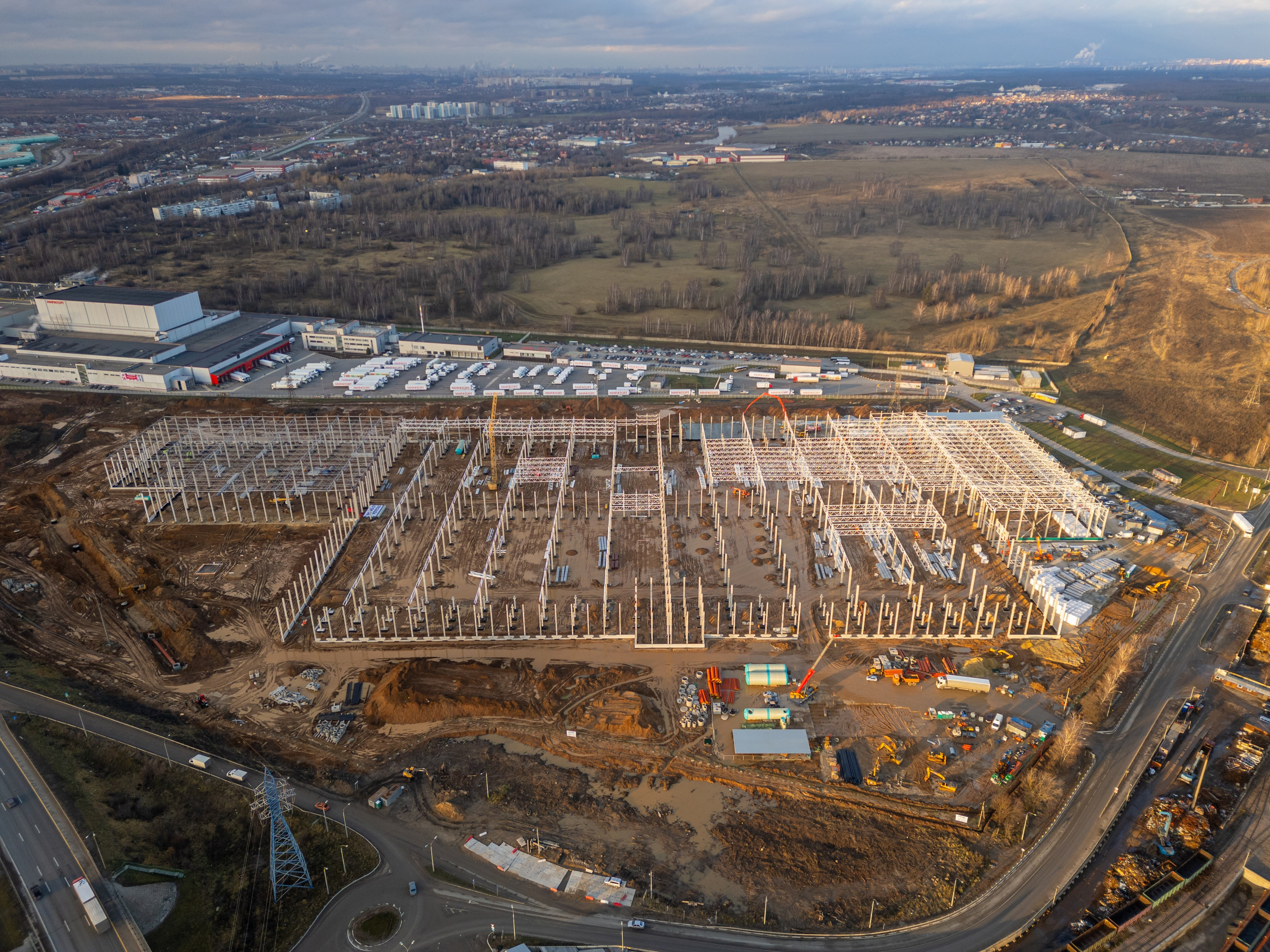Aerial shoots in architecture. Professional photographer Alexey Nikitin in Moscow