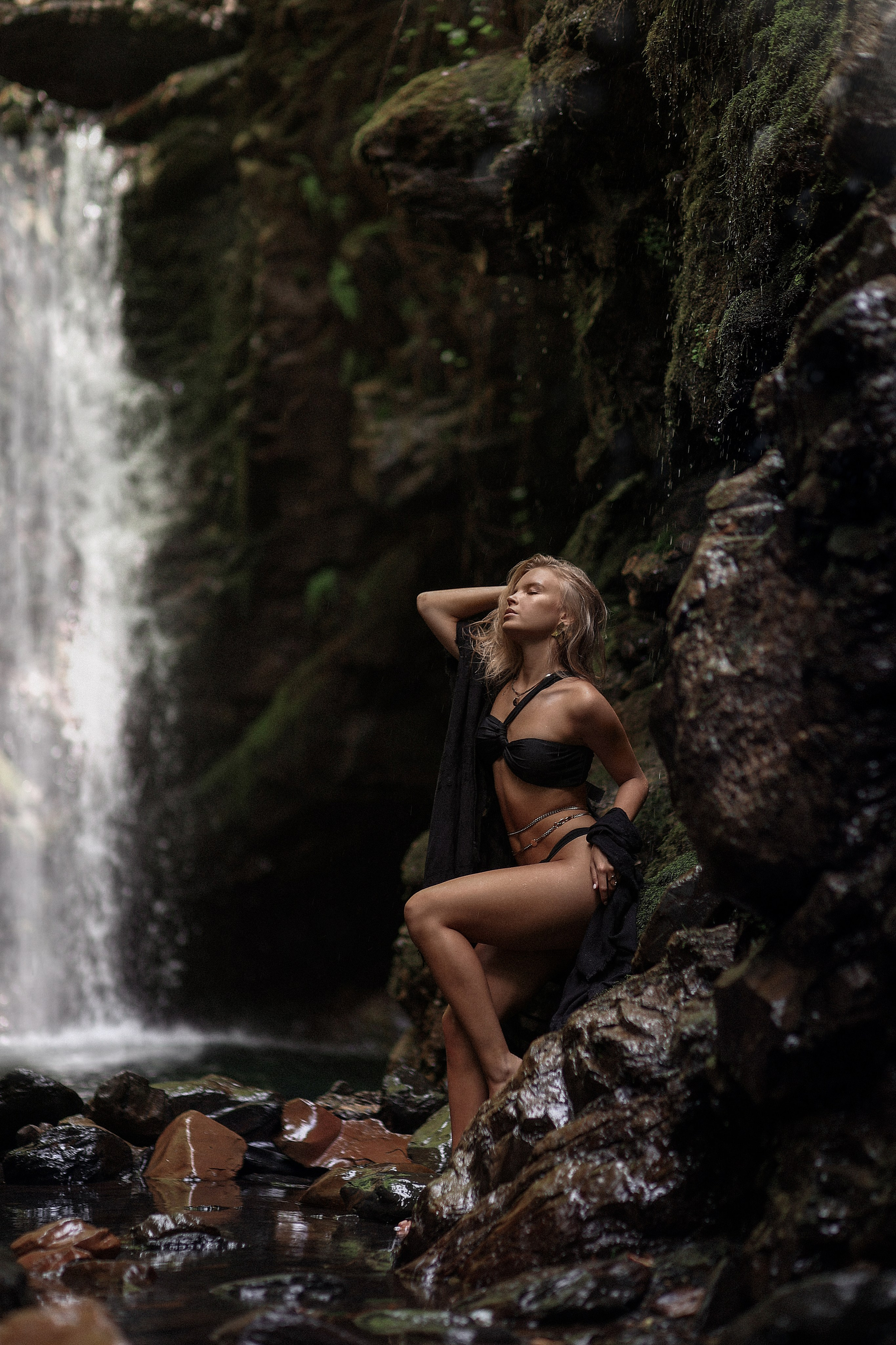 Водопады. Фотограф в городе Сочи