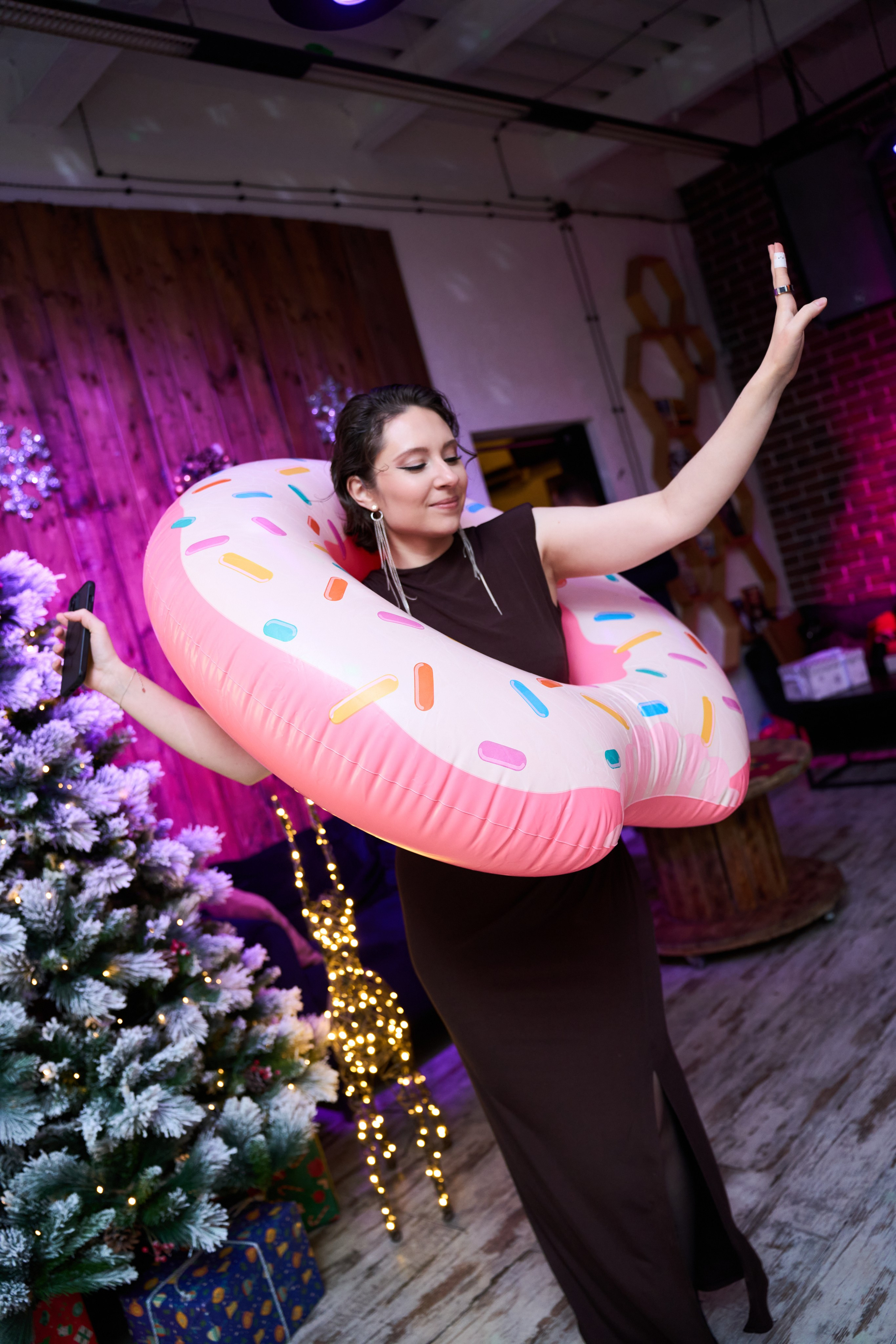 Новогодний корпоратив HitMedia. Елизавета Мальгина, фотограф в Москве