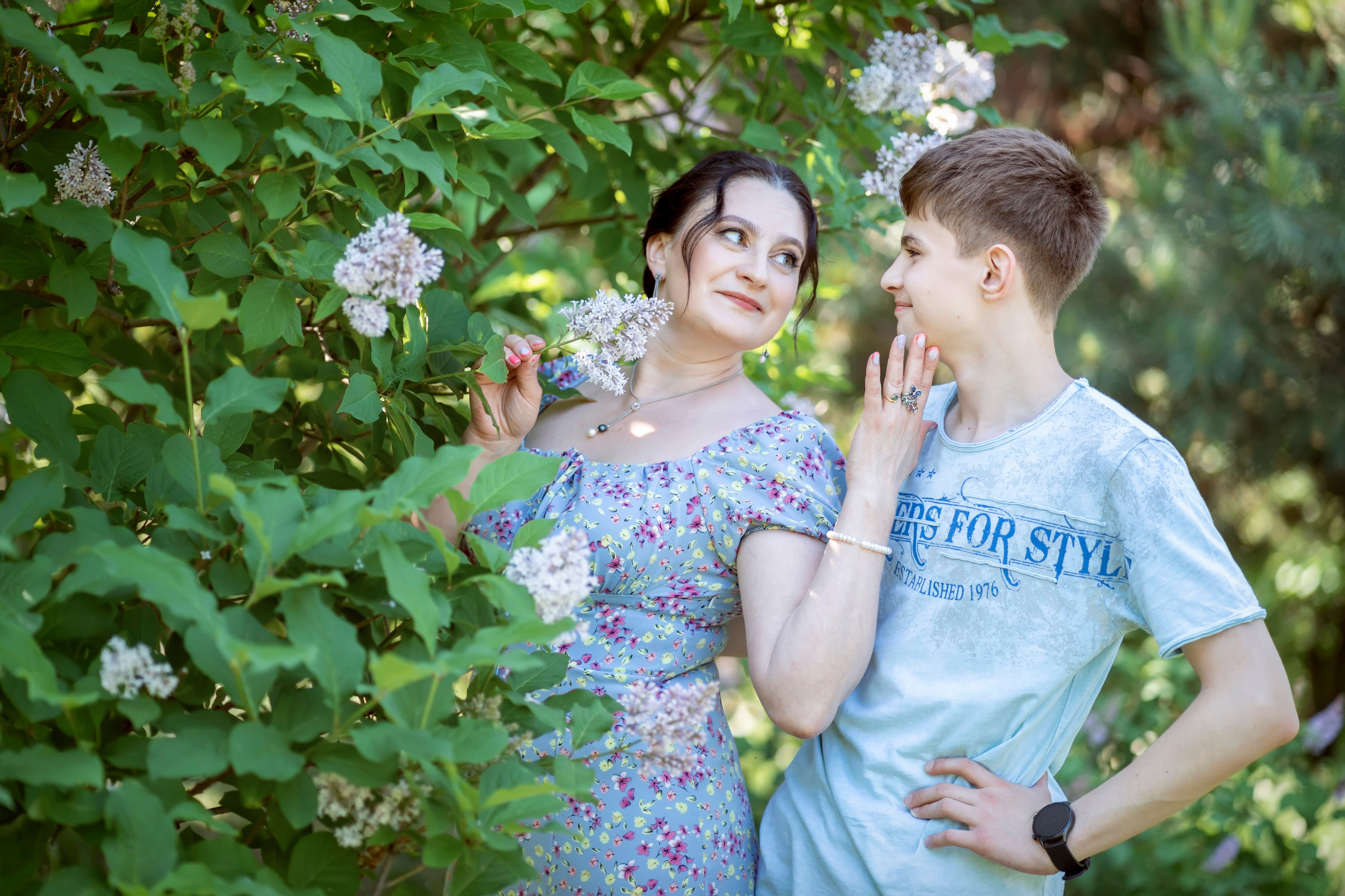 Летняя прогулка в парке. Семейный и детский фотограф в Хабаровске Анна Гриневич