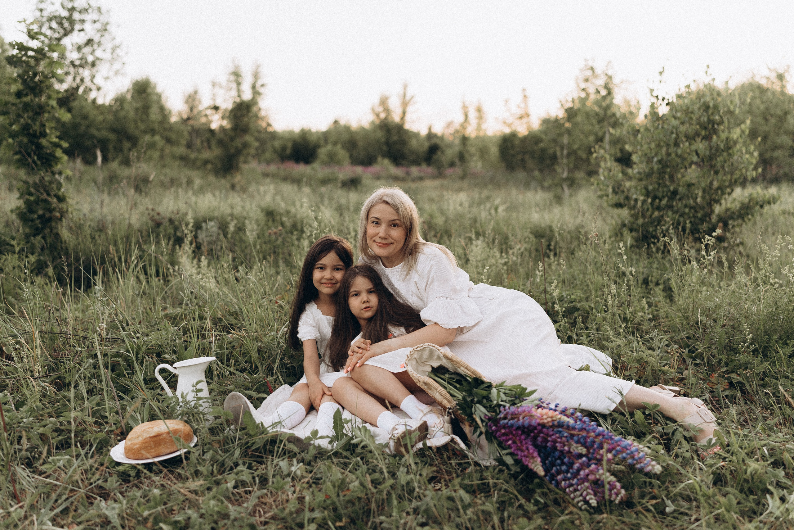 А на земле опять цветут люпины. Семейный и домашний фотограф в Уфе Ирина Гарасюта