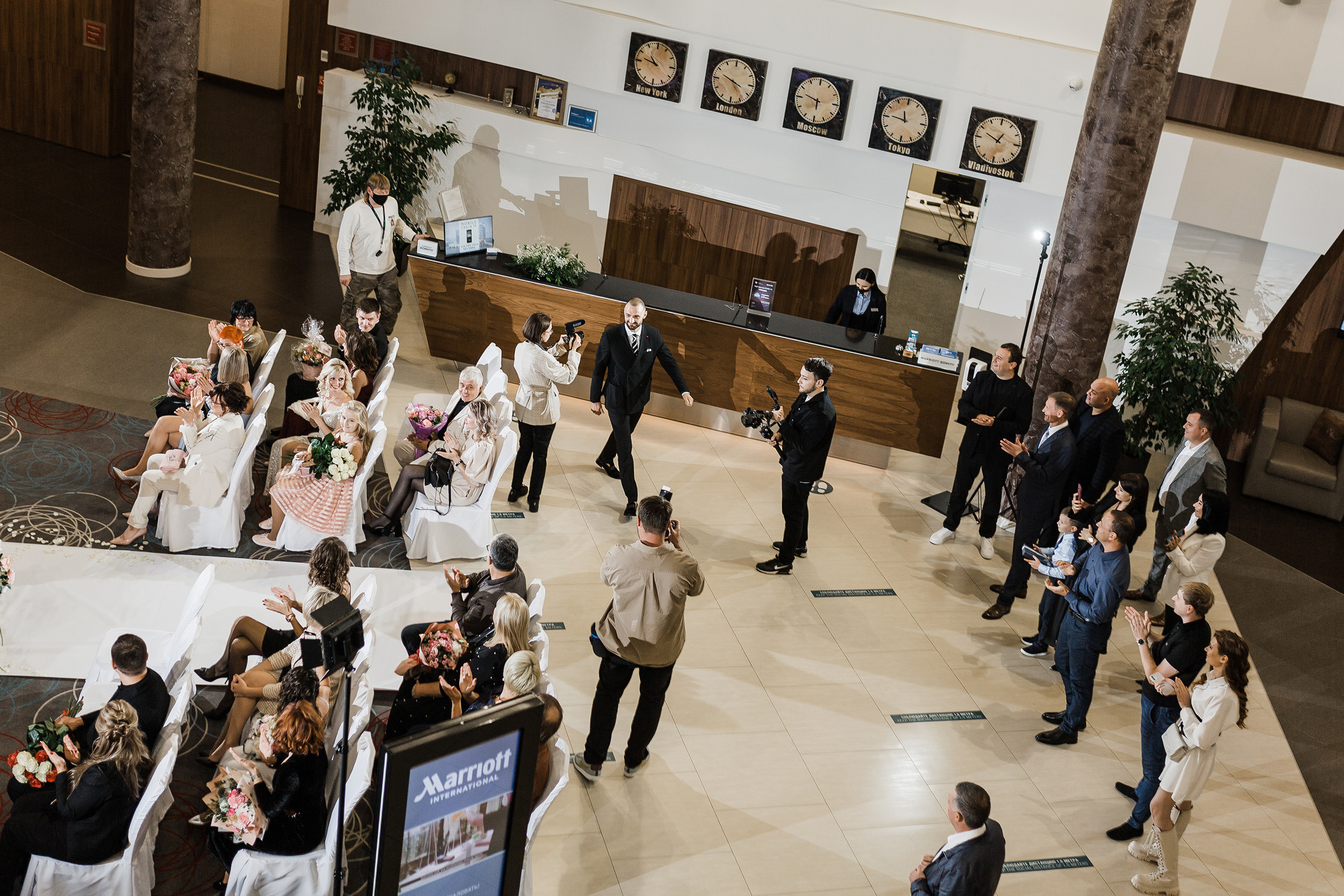 Яна и Артем Marriot FourPointKrasnodar. Свадебный и семейный фотограф в Краснодаре Роман Моско