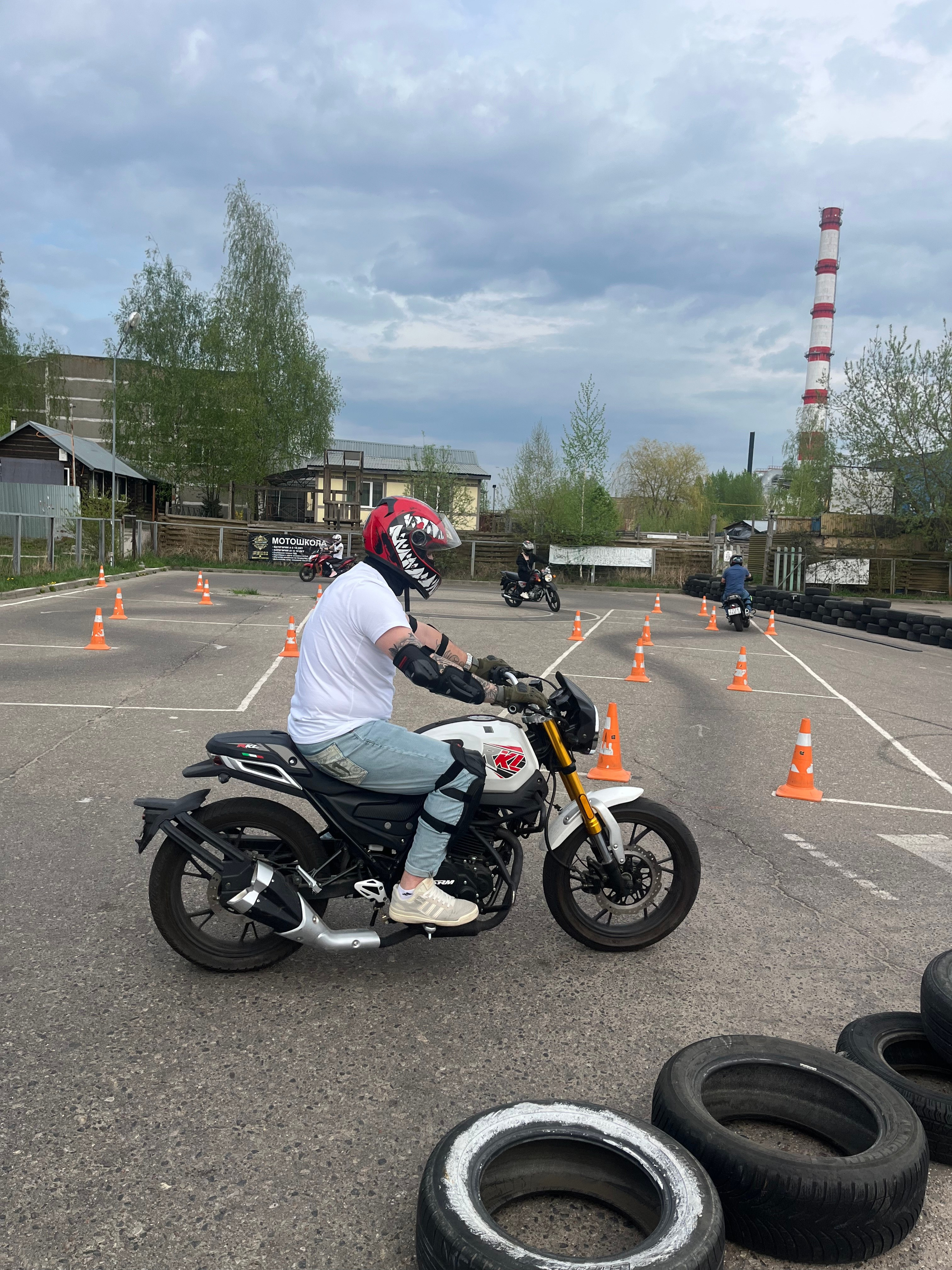 ТРЕНИРОВКИ. МОТОШКОЛА в городе Витебске. Обучение категории А и А1