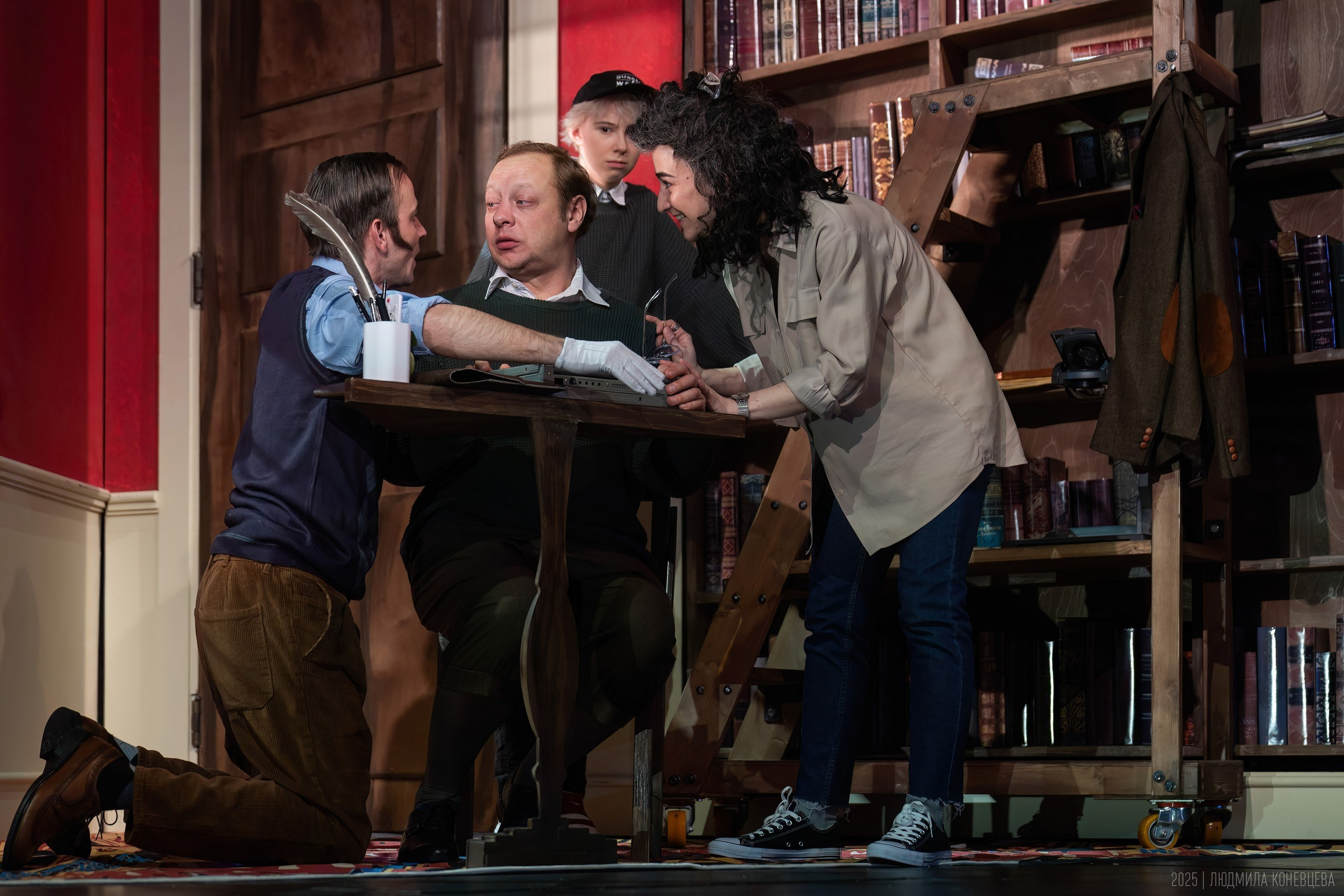 Мастерская Фоменко. Спектакль «Аркадия». Режиссер Евгений Каменькович. Театральная фотография