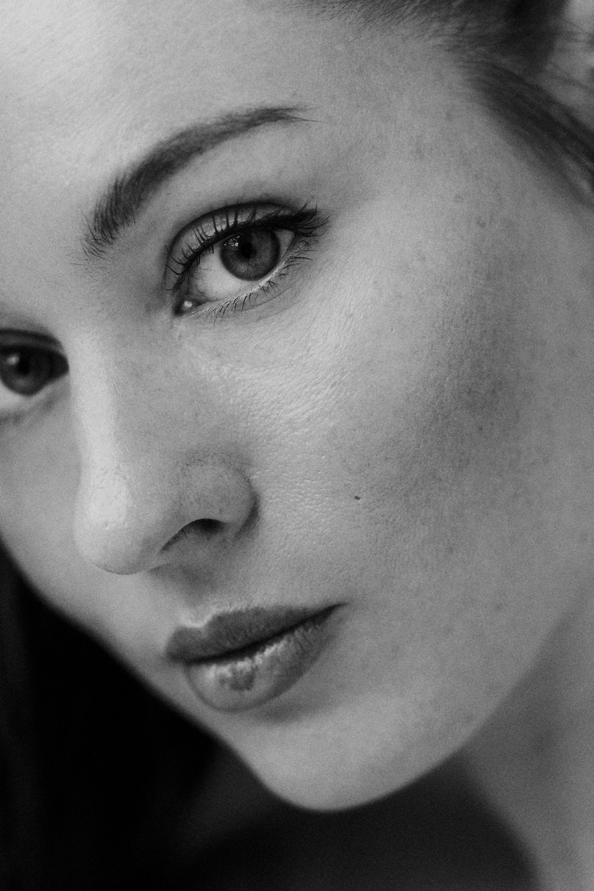 Ч/б фотосессия для Риты