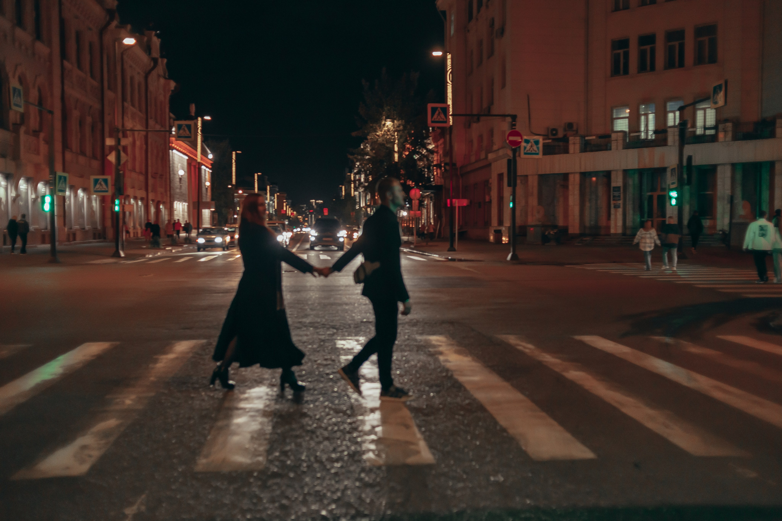 Ася и Влад. Ночная прогулка. Фотограф Регина Крикунова г. Красноярск