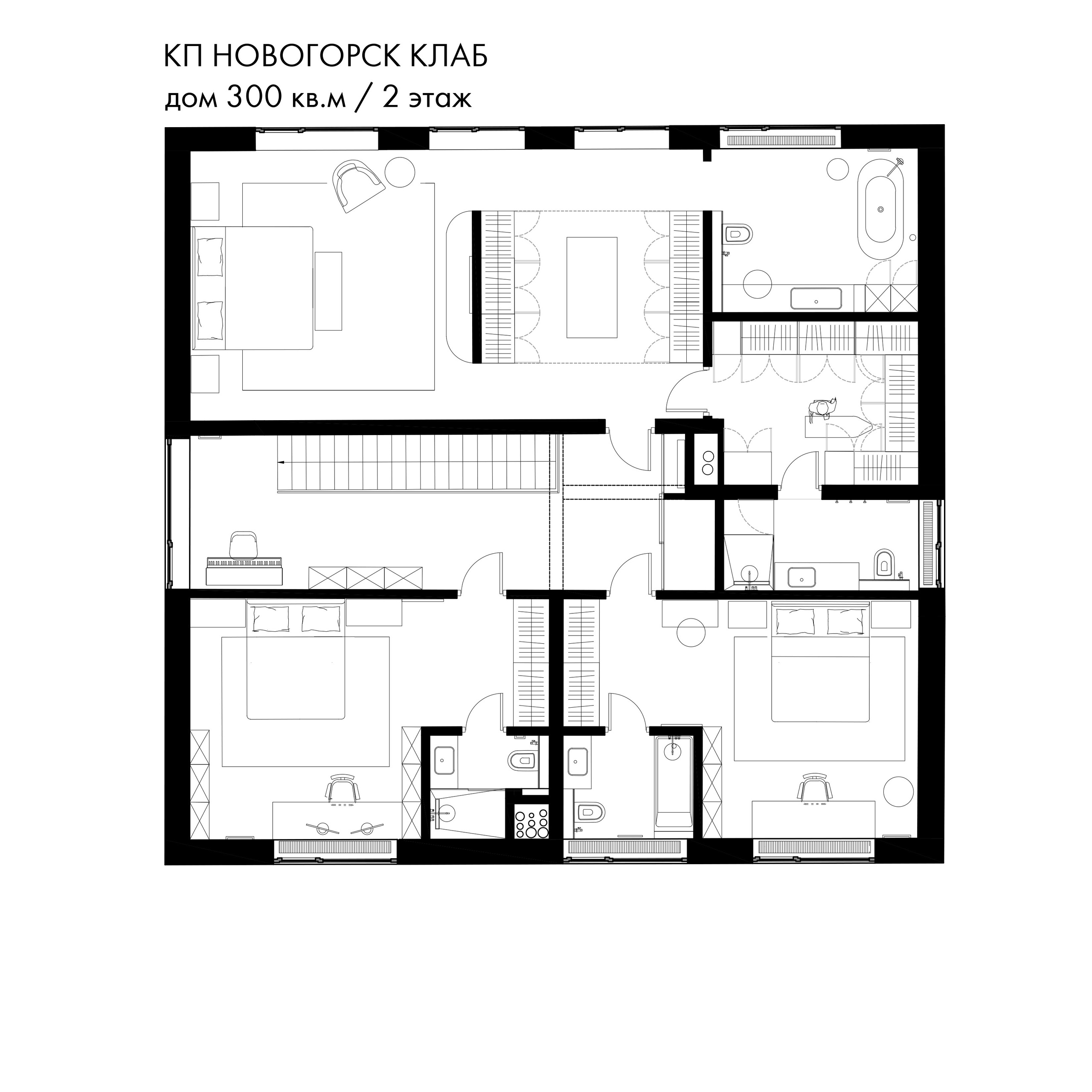 NOVOGORSK CLUB. Дизайн интерьера бизнес класса Москва Янина Филиппова