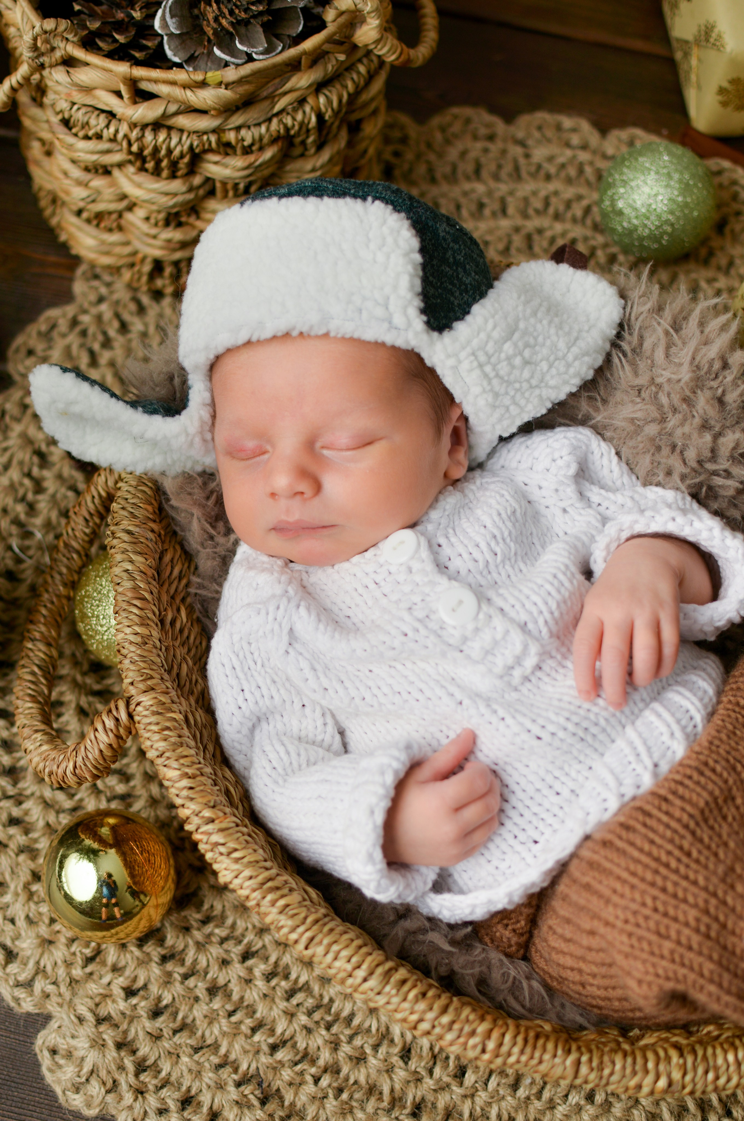 Съёмка новорожденного Льва. Фотограф новорожденных Краснодар Малышенко Надежда