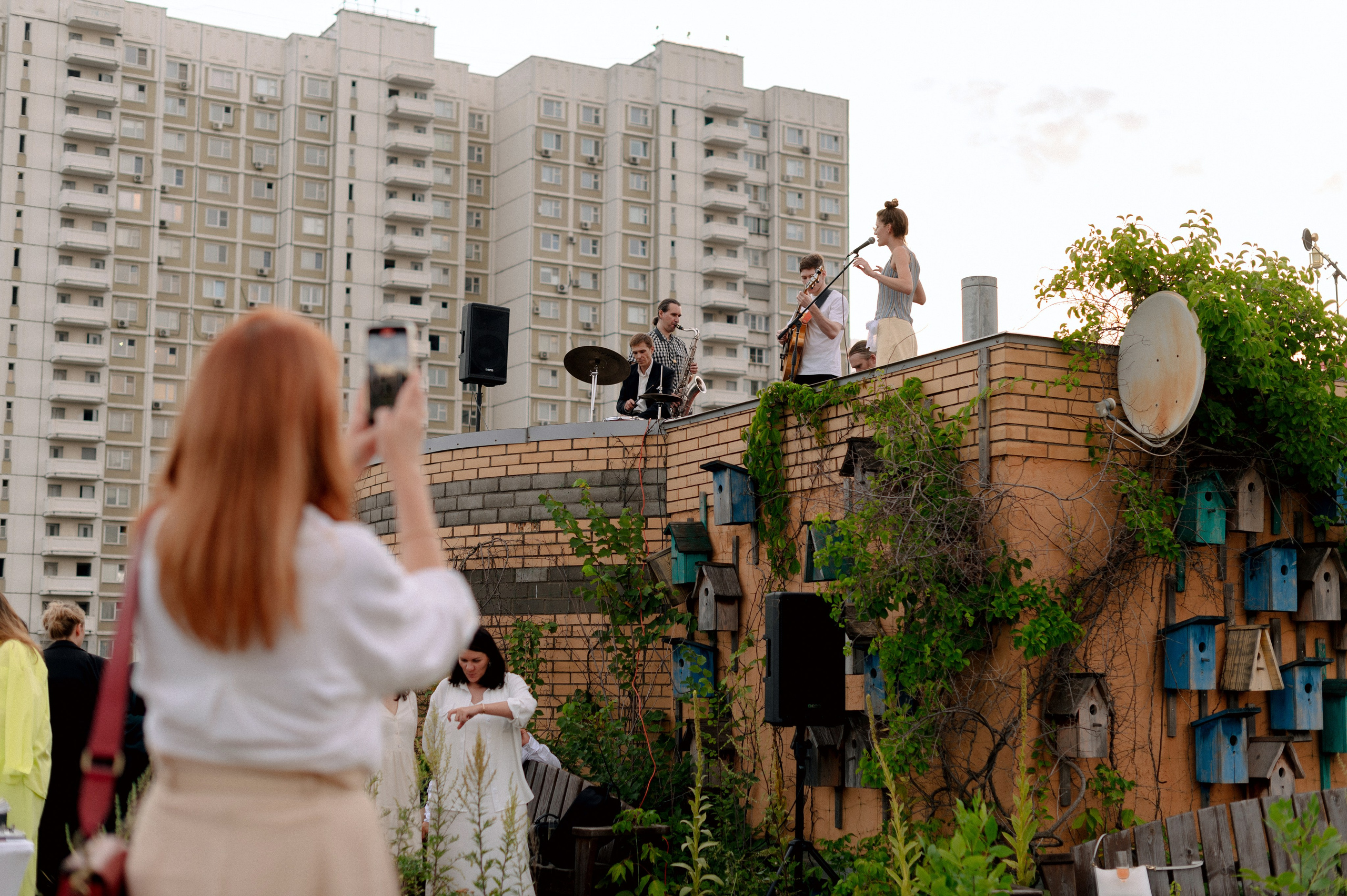ДЖАЗ НА КРЫШЕ. Шашкова Вероника / Свадебный и семейный фотограф Москва и Ярославль