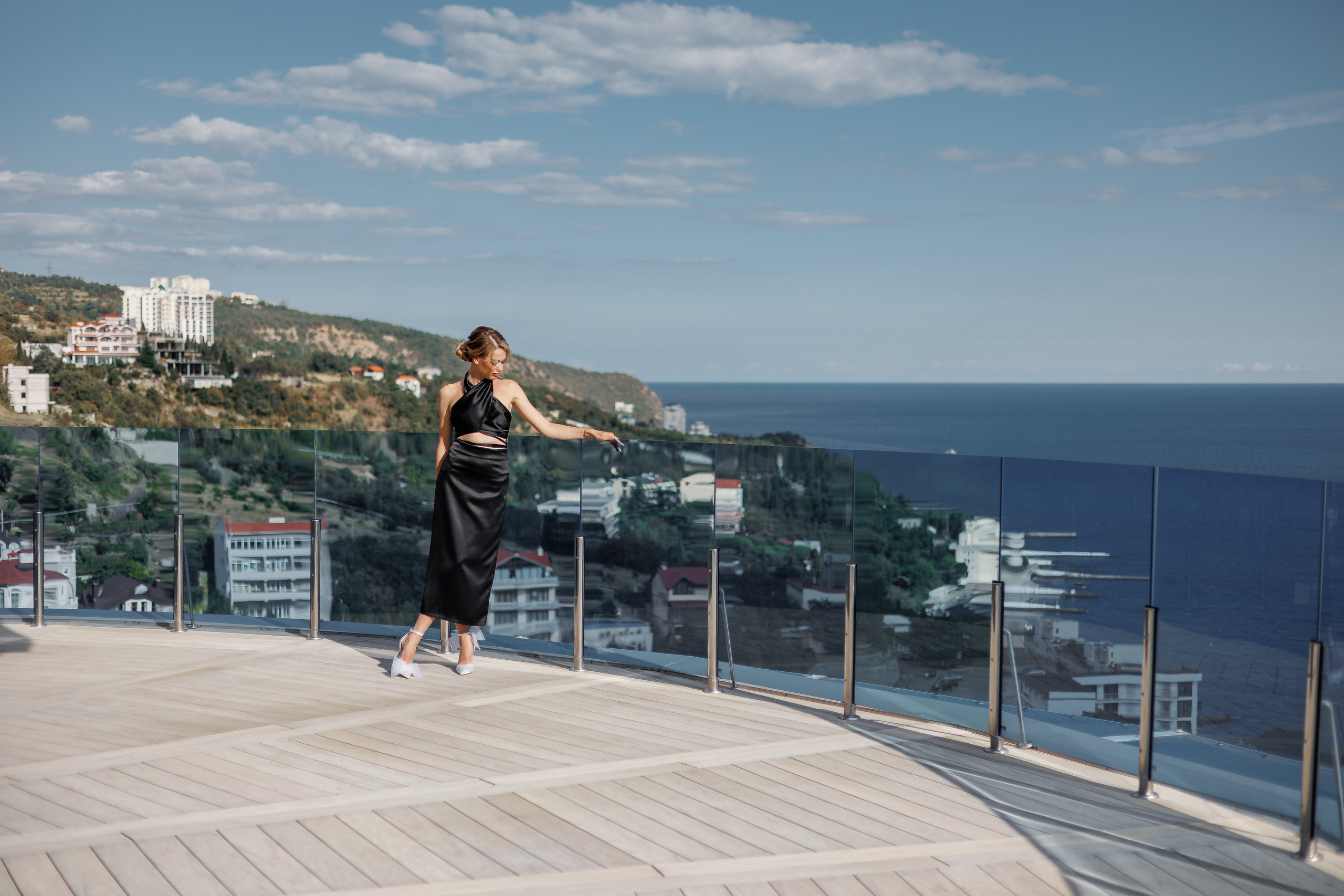 Южный берег Крыма. Камерная свадьба Кристины и Павла. Свадебный фотограф в Крыму и Севастополе Ольга Баскакова