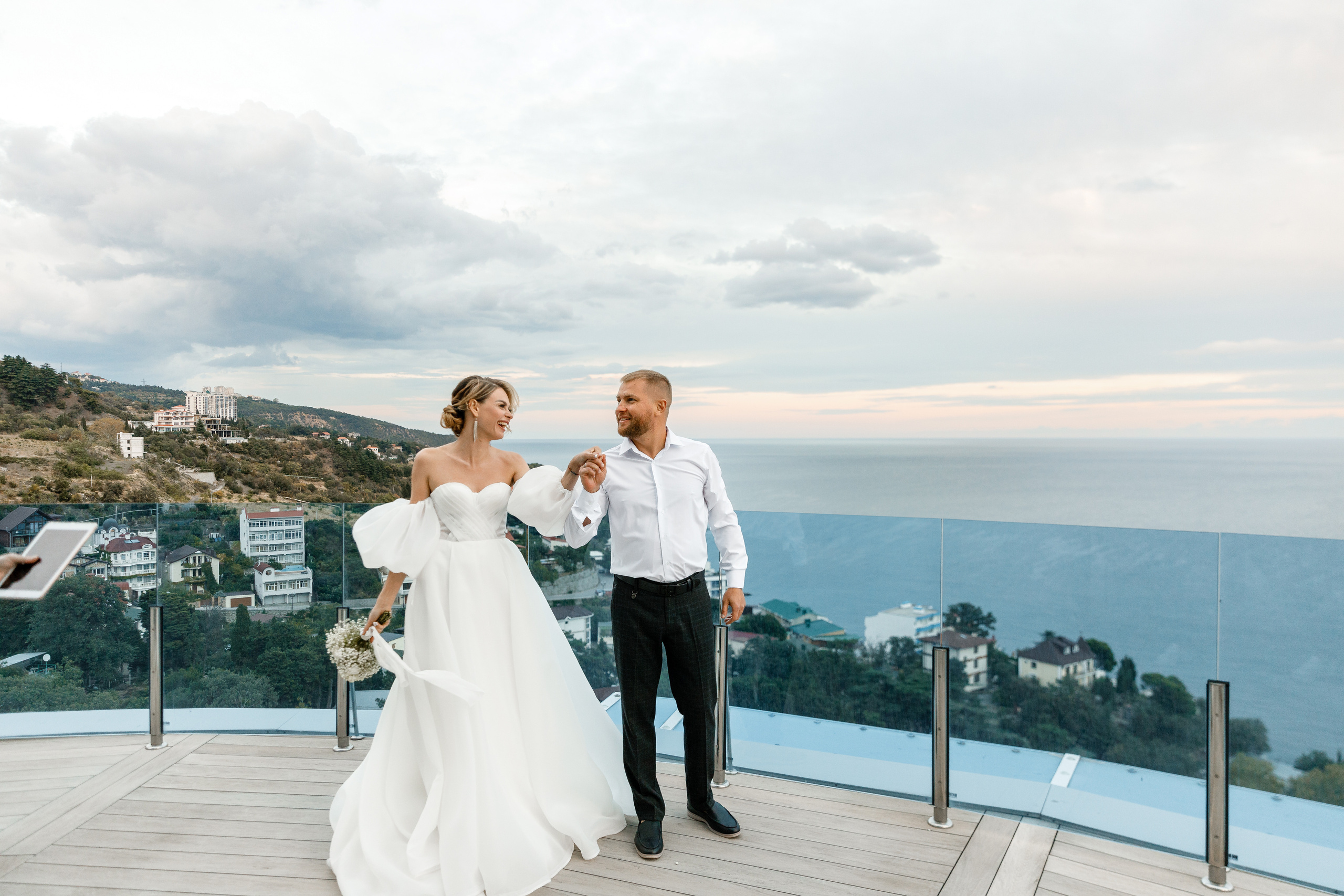 Южный берег Крыма. Камерная свадьба Кристины и Павла. Свадебный фотограф в Крыму и Севастополе Ольга Баскакова