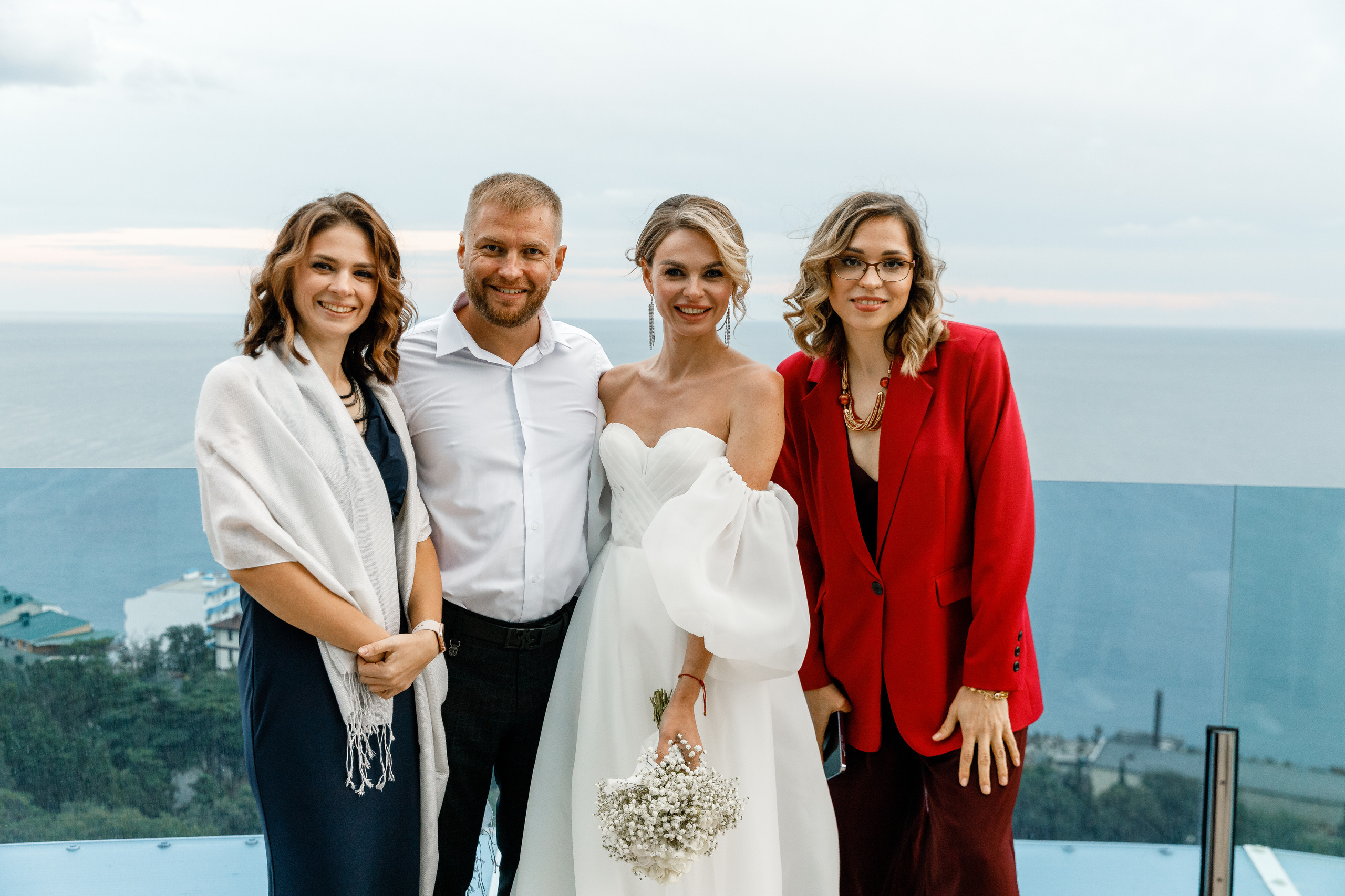 Южный берег Крыма. Камерная свадьба Кристины и Павла. Свадебный фотограф в Крыму и Севастополе Ольга Баскакова