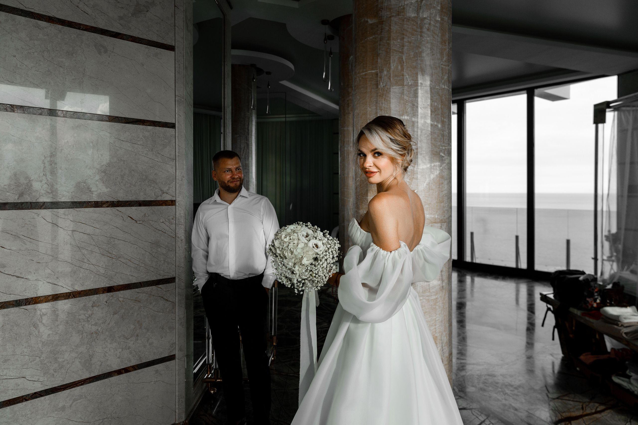 Южный берег Крыма. Камерная свадьба Кристины и Павла. Свадебный фотограф в Крыму и Севастополе Ольга Баскакова