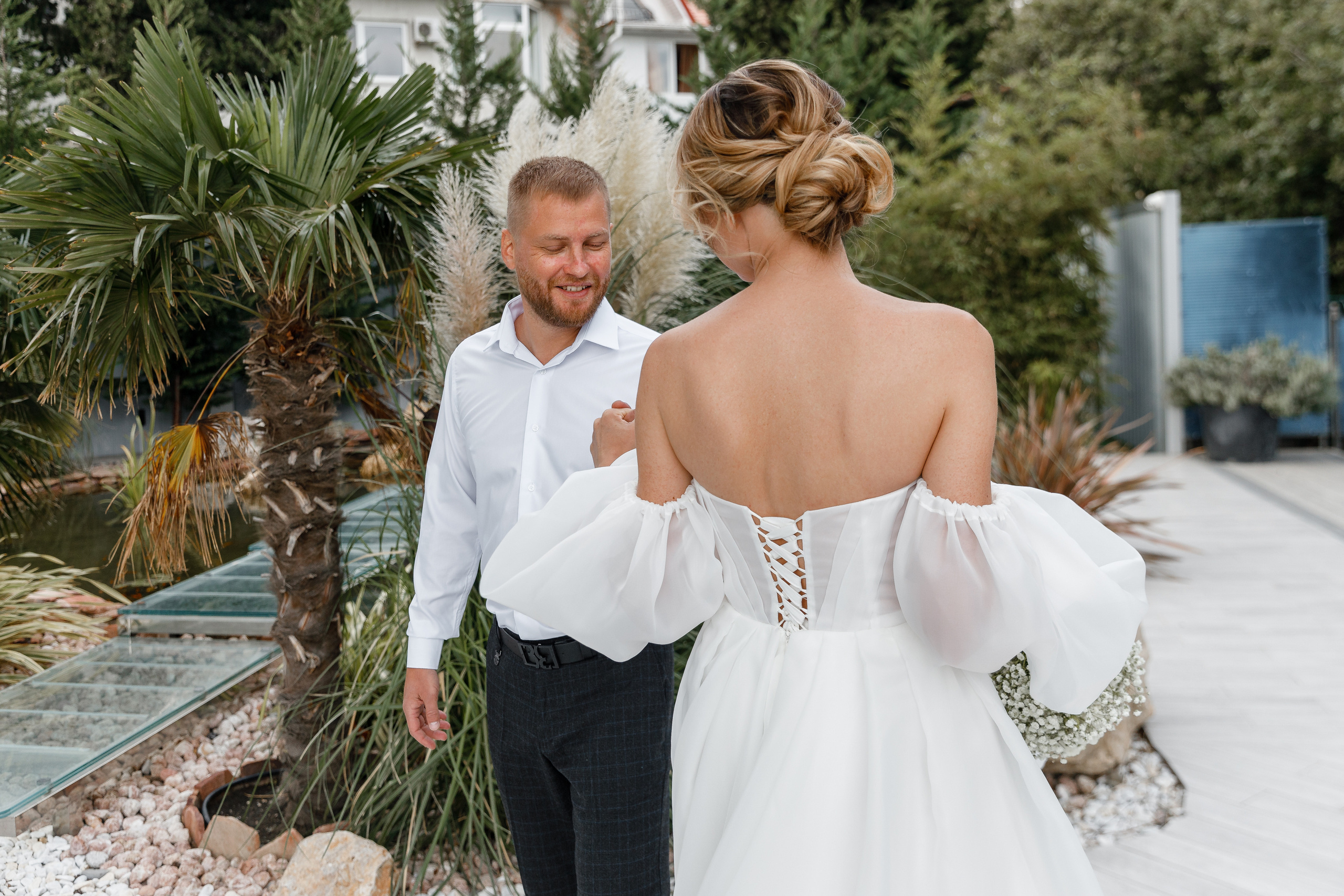 Южный берег Крыма. Камерная свадьба Кристины и Павла. Свадебный фотограф в Крыму и Севастополе Ольга Баскакова