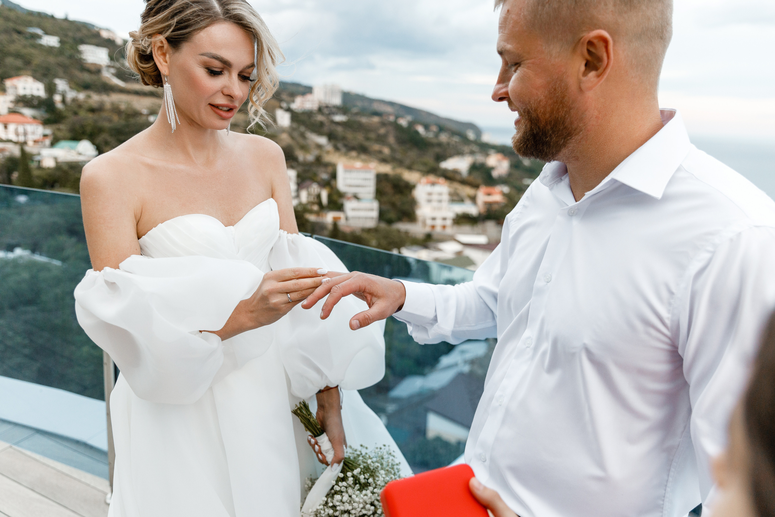 Южный берег Крыма. Камерная свадьба Кристины и Павла. Свадебный фотограф в Крыму и Севастополе Ольга Баскакова