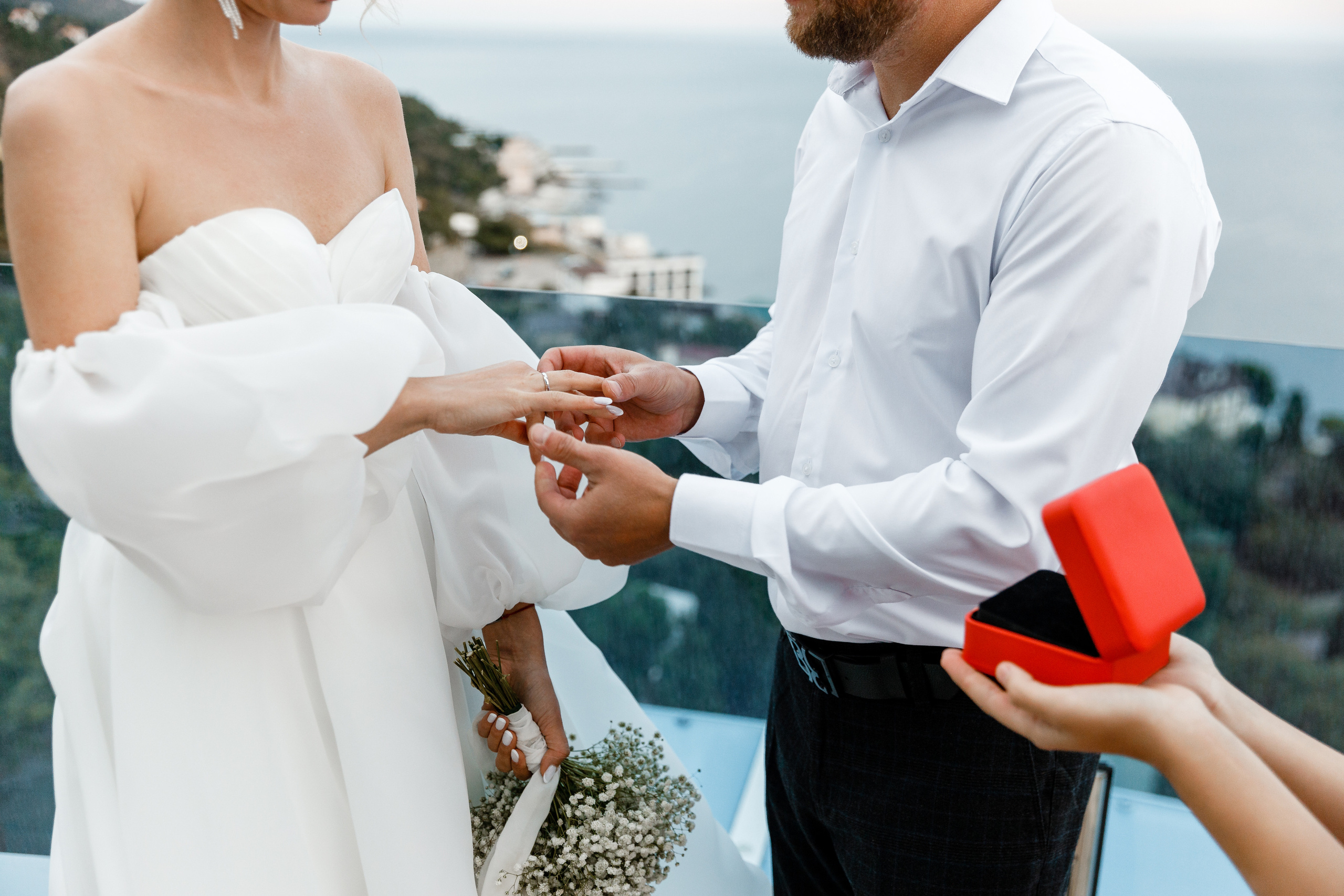 Южный берег Крыма. Камерная свадьба Кристины и Павла. Свадебный фотограф в Крыму и Севастополе Ольга Баскакова