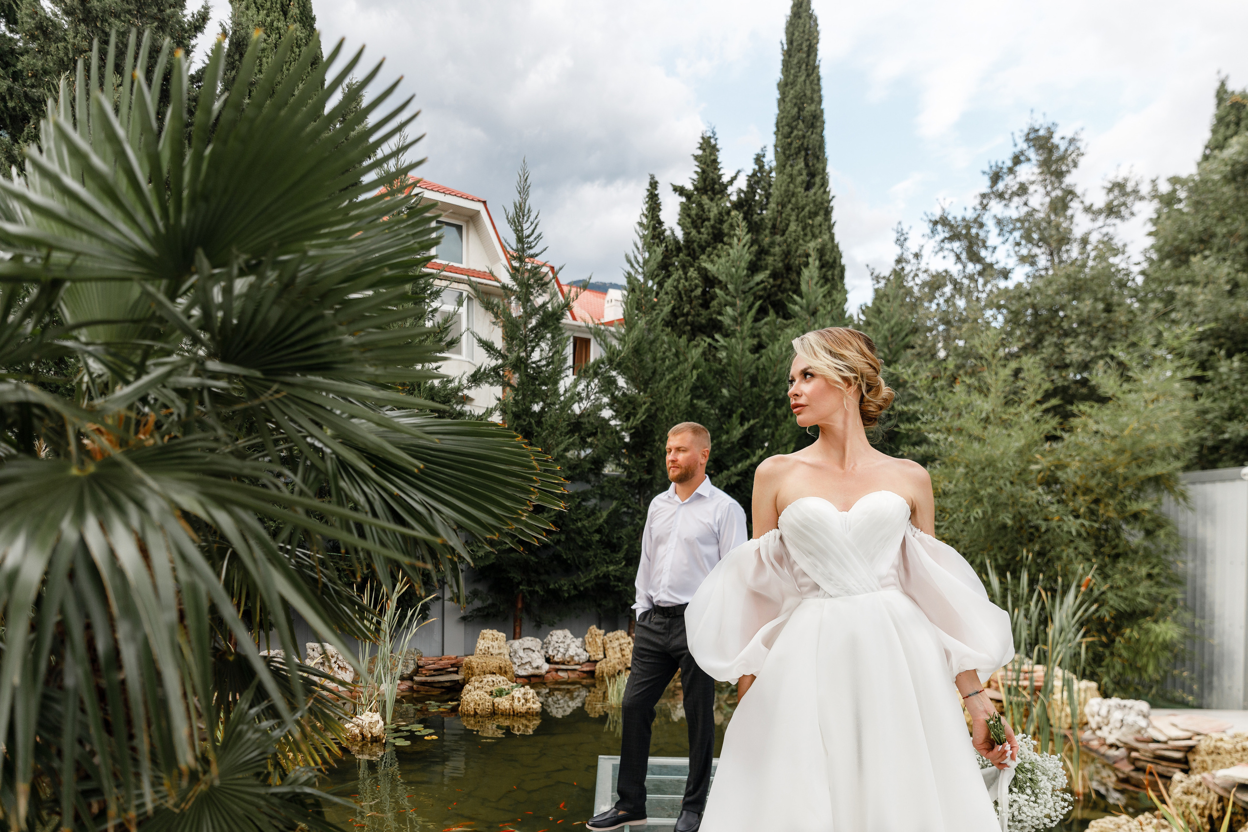 Южный берег Крыма. Камерная свадьба Кристины и Павла. Свадебный фотограф в Крыму и Севастополе Ольга Баскакова