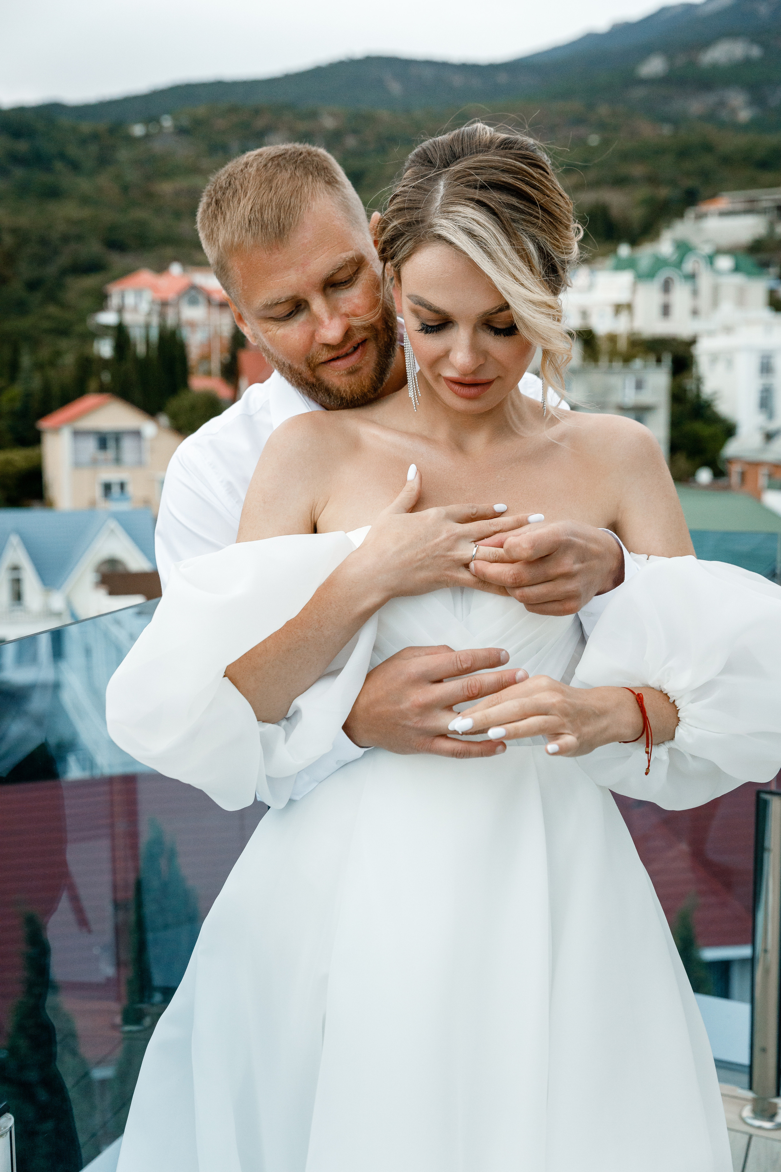 Южный берег Крыма. Камерная свадьба Кристины и Павла. Свадебный фотограф в Крыму и Севастополе Ольга Баскакова