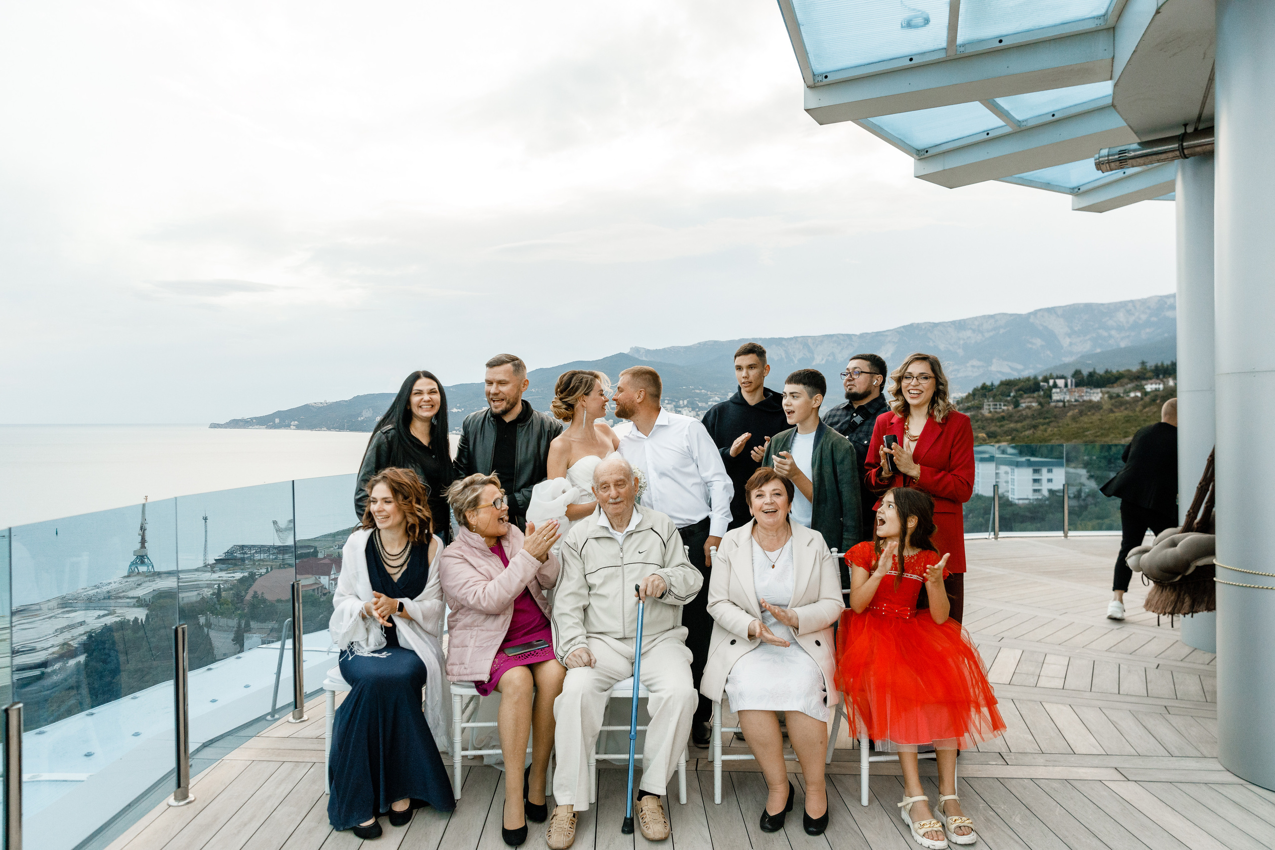 Южный берег Крыма. Камерная свадьба Кристины и Павла. Свадебный фотограф в Крыму и Севастополе Ольга Баскакова