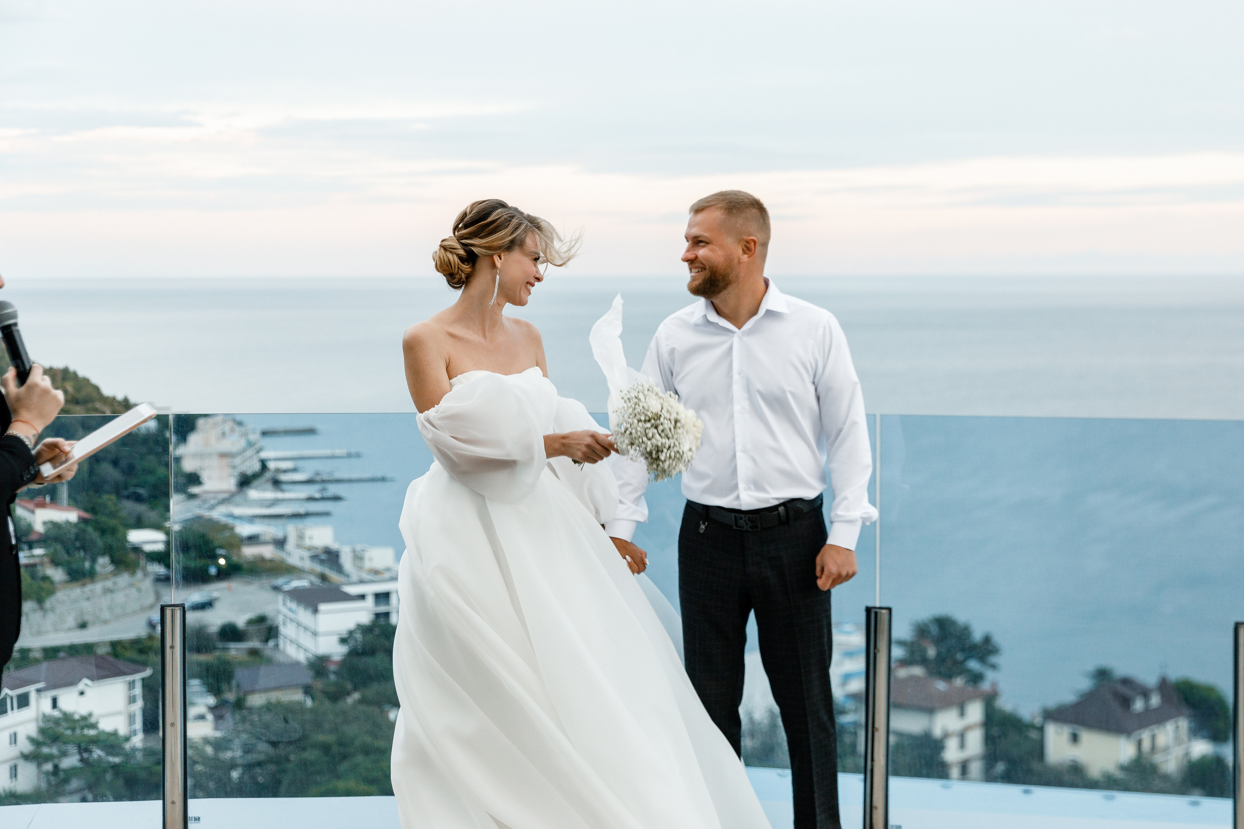 Южный берег Крыма. Камерная свадьба Кристины и Павла. Свадебный фотограф в Крыму и Севастополе Ольга Баскакова