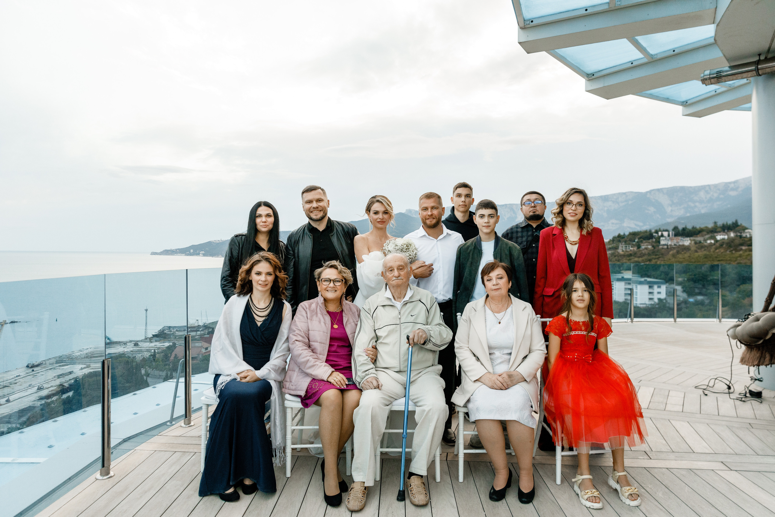 Южный берег Крыма. Камерная свадьба Кристины и Павла. Свадебный фотограф в Крыму и Севастополе Ольга Баскакова