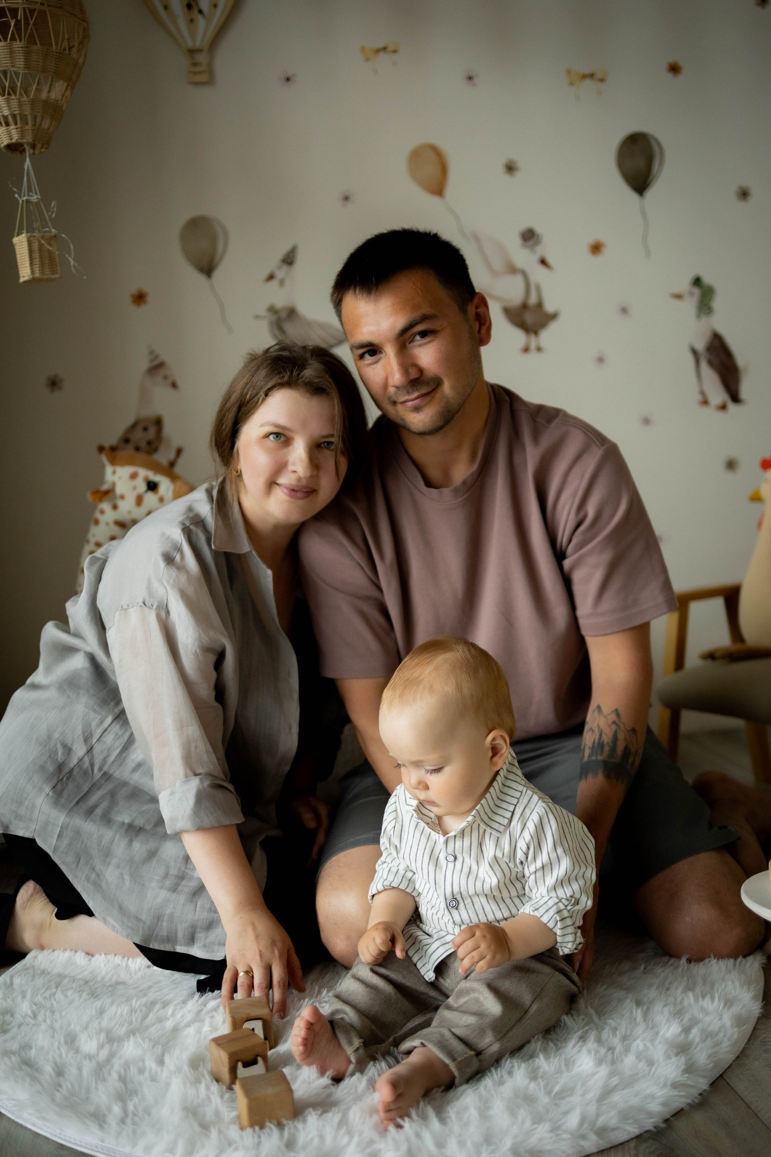 Рамиль, Ксения, Алан. Динара Федорова семейный фотограф