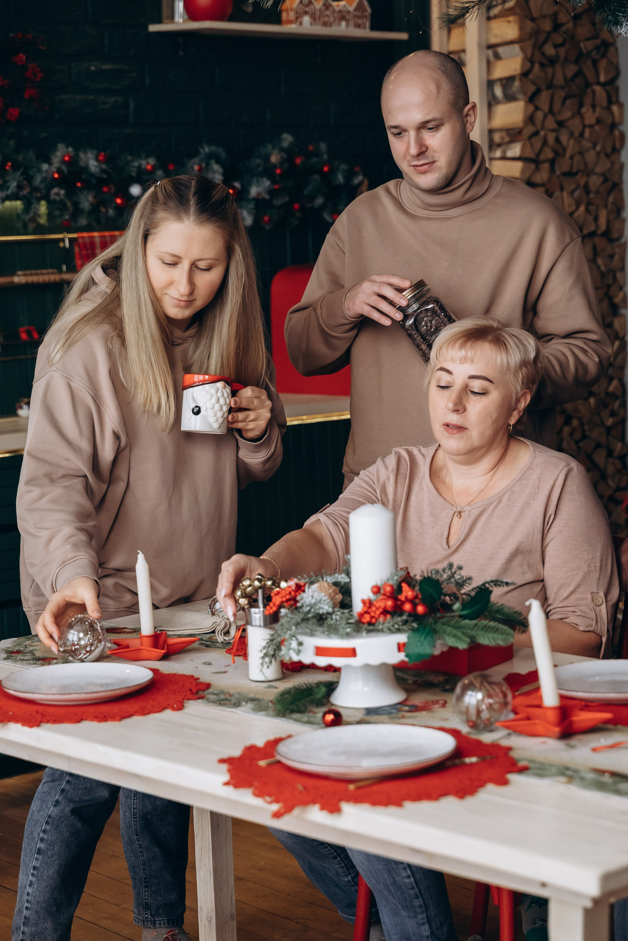 Новогодняя для большой семьи. Семейный фотограф в Минске Дарья Дреко