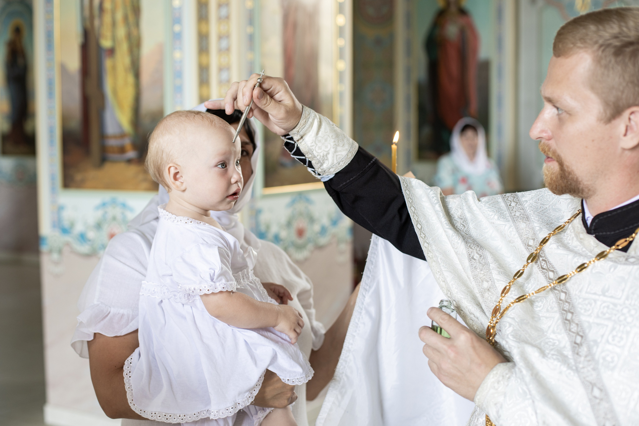 Крещение. Фотограф новорожденных, детский фотограф в г. Оренбурге Екатерина Козлова